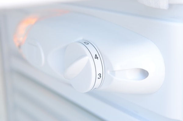 KoKoMo Built-In Outdoor Kitchen Refrigerator with Temp Control Soda Rack and Lights