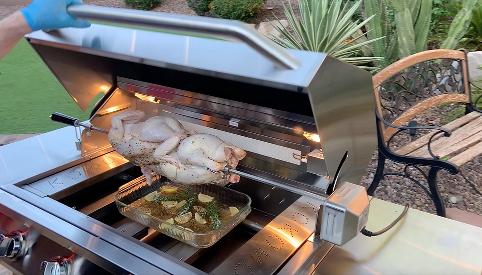 KoKoMo BBQ Grill Rotisserie Kits