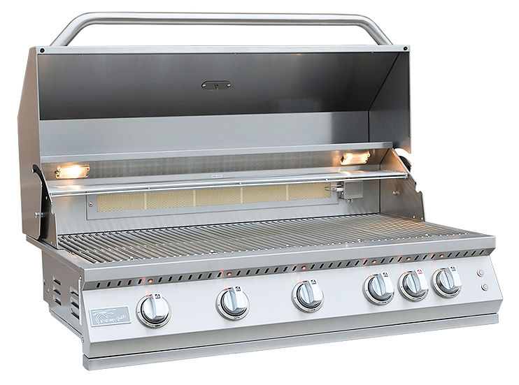 KoKoMo 40” Professional Built in Gas Grill (5 Burner/Back Burner)
