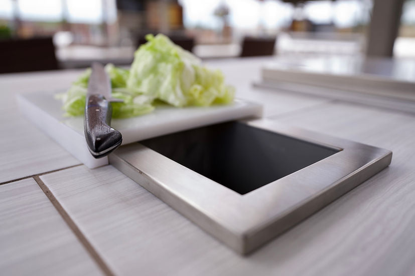 KoKoMo Trash Chute and Cutting Board