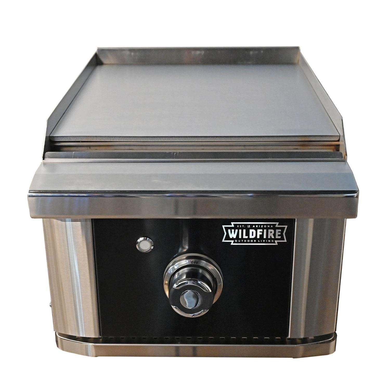 Wildfire Ranch Side 15" 1-Burner Stainless Steel Gas Griddle
