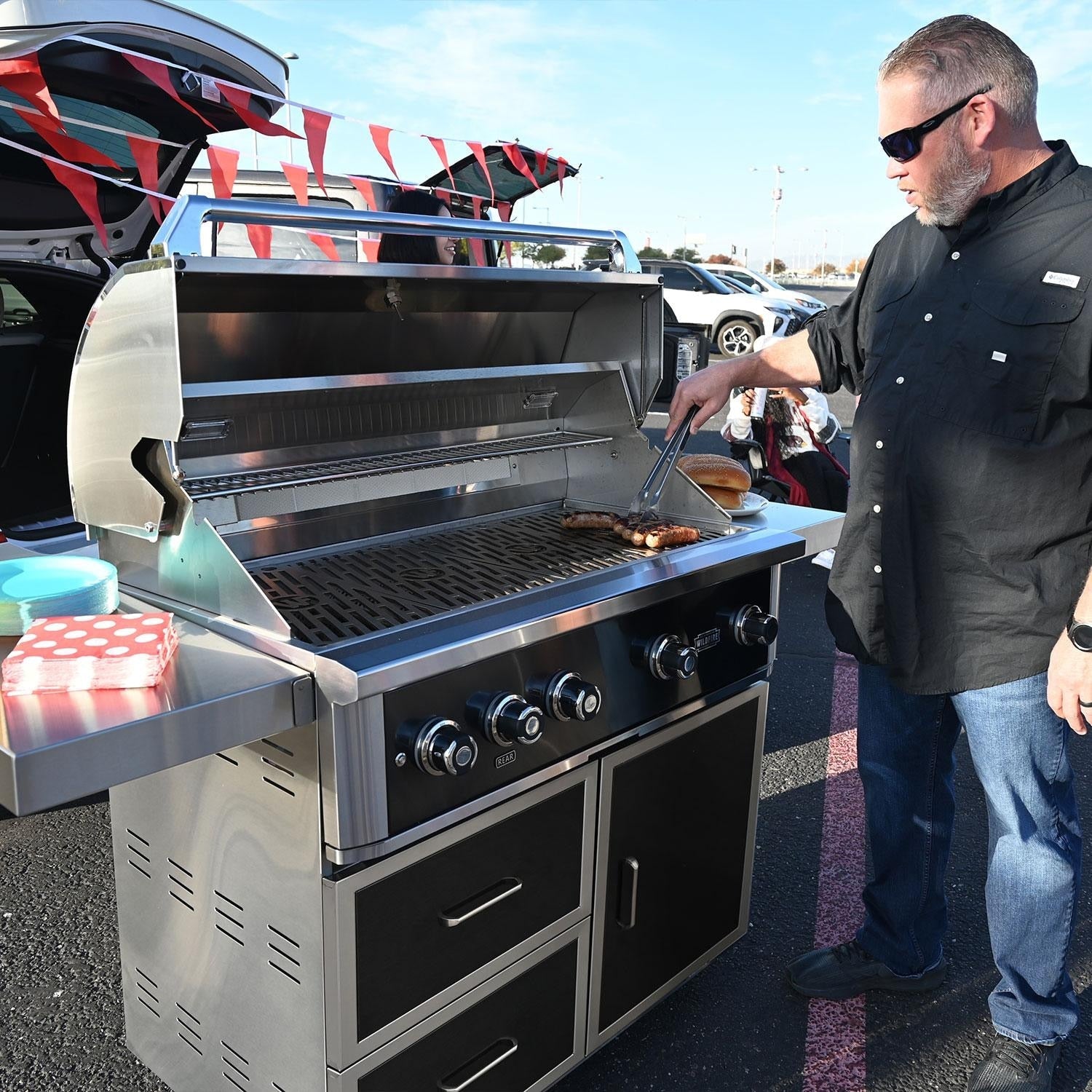 Wildfire Ranch PRO 42" 4-Burner Stainless Steel Gas Grill