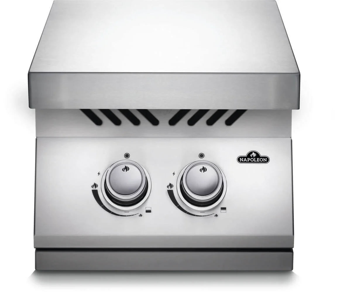 Napoleon 500 Series Inline Dual Range Top Burner with Stainless Steel Cover