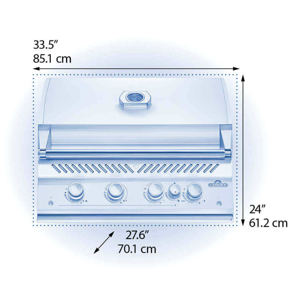 Napoleon Built-In 700 Series 32 Inch Phantom Gas Grill