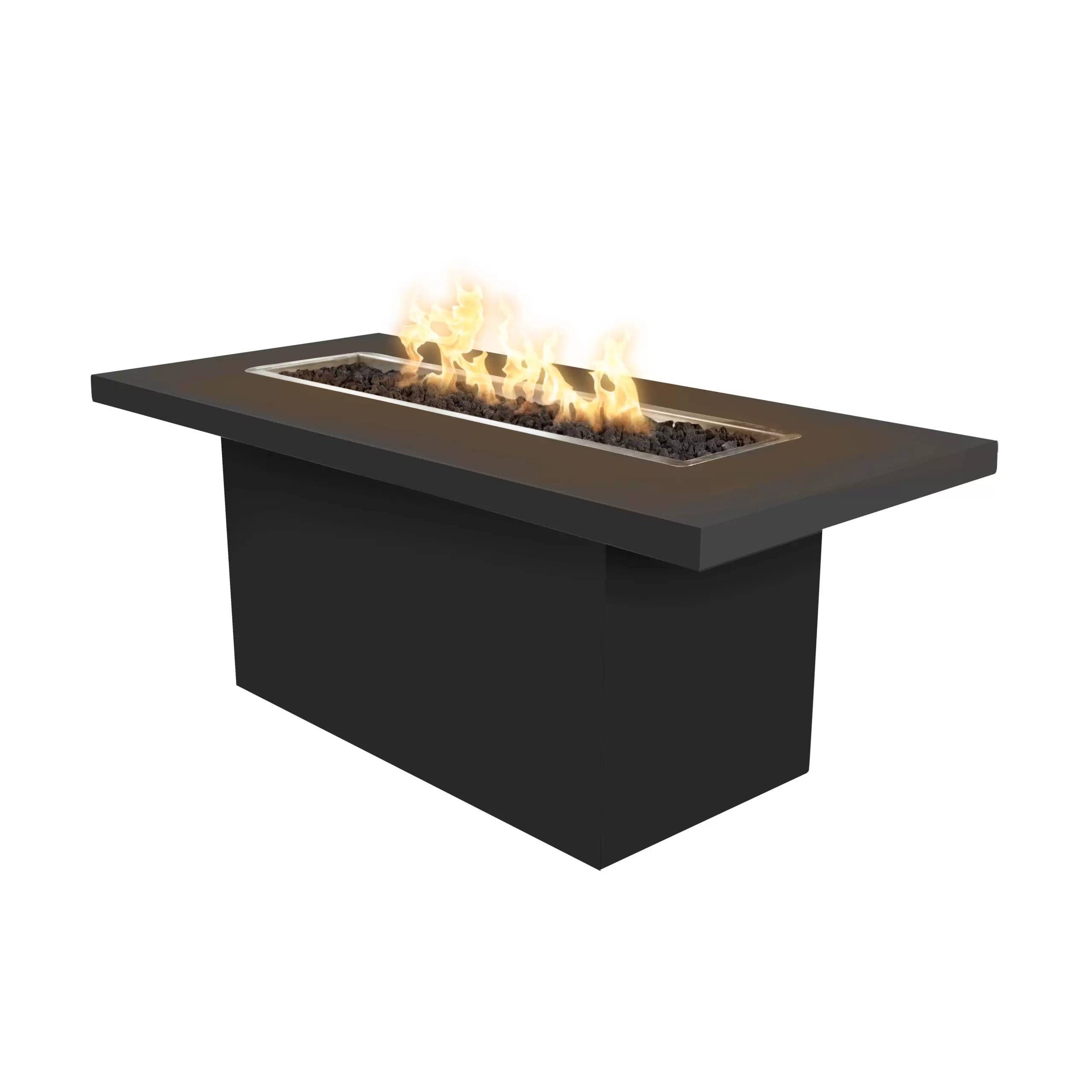 The Outdoor Plus Bella Linear Fire Table - Metal Collection