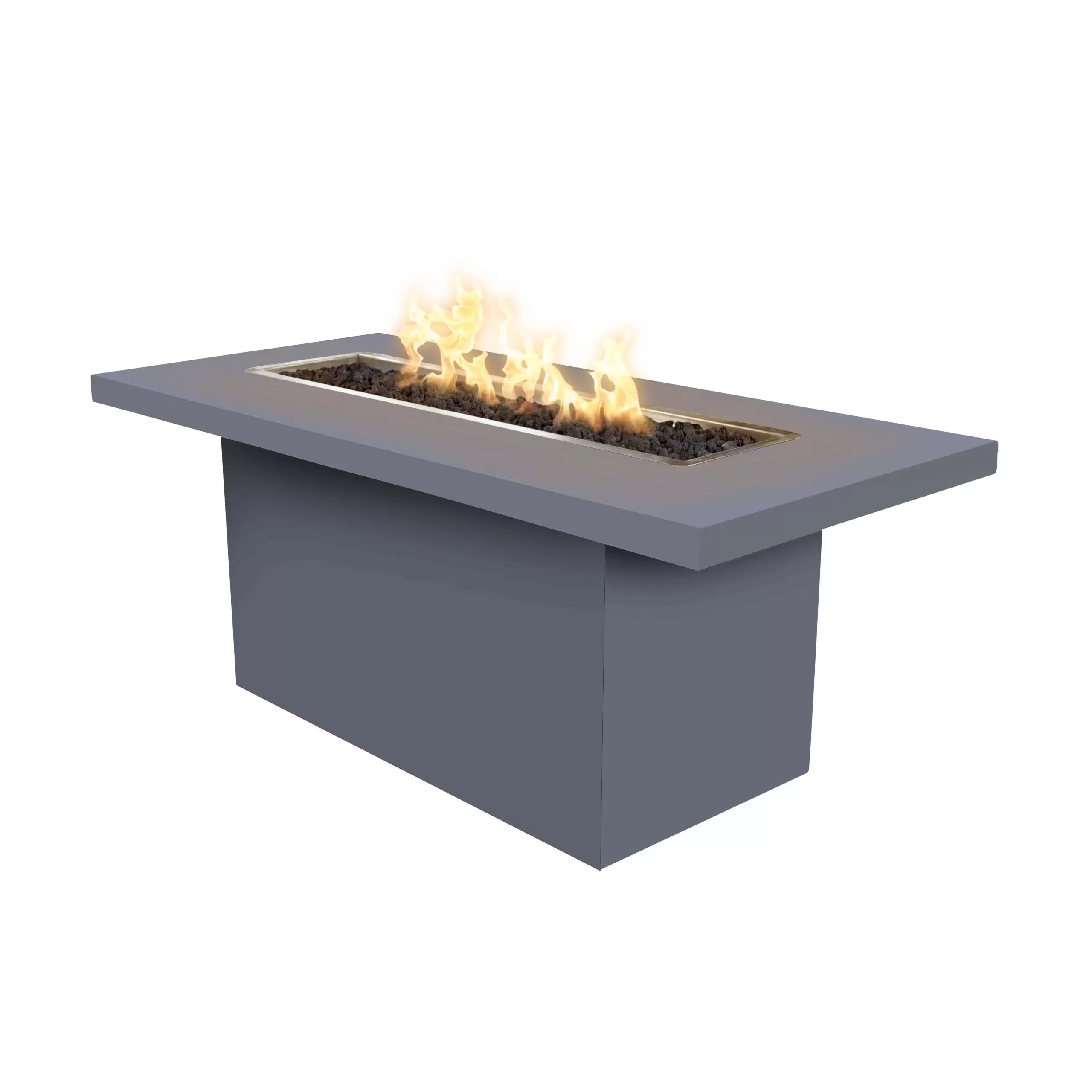 The Outdoor Plus Bella Linear Fire Table - Metal Collection