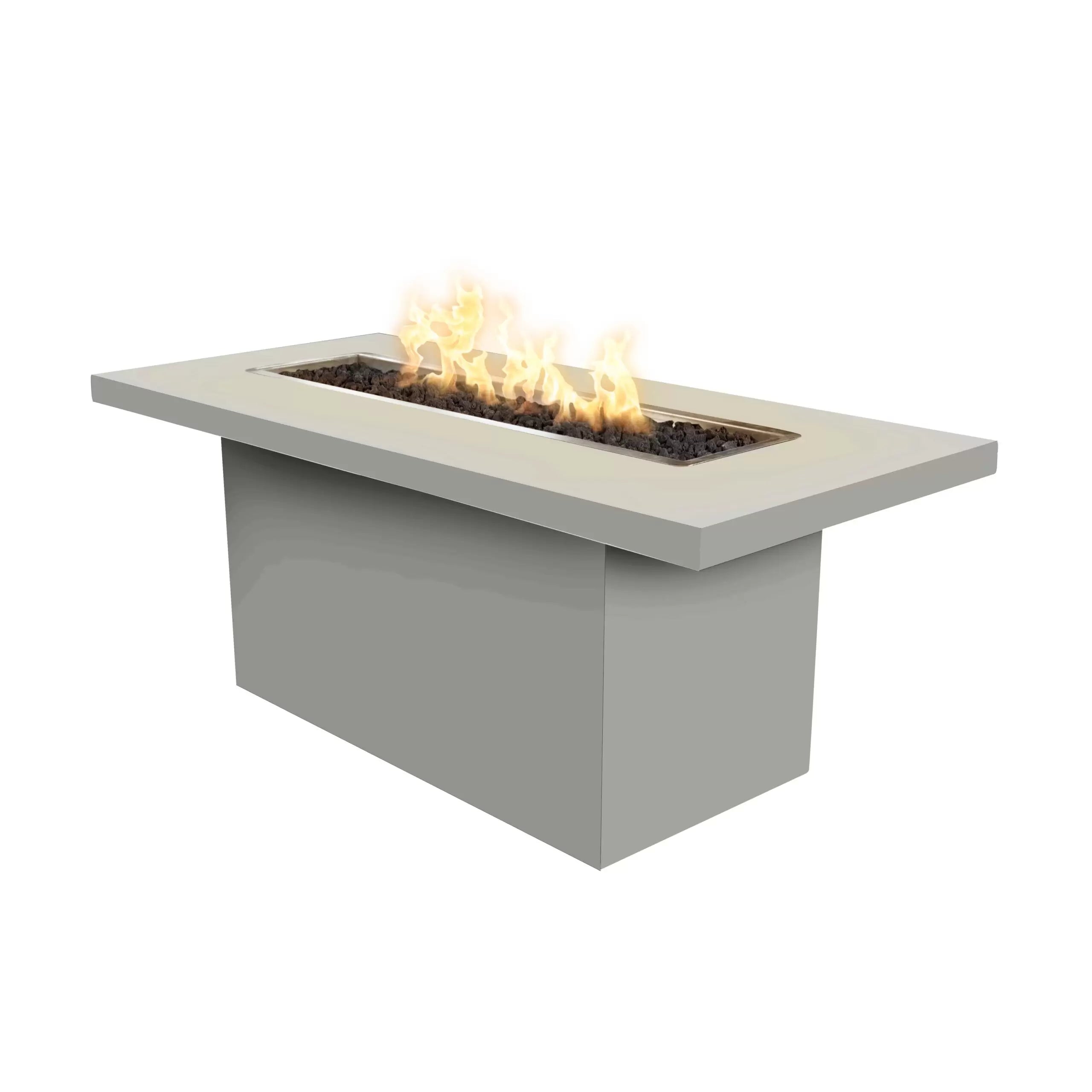 The Outdoor Plus Bella Linear Fire Table - Metal Collection