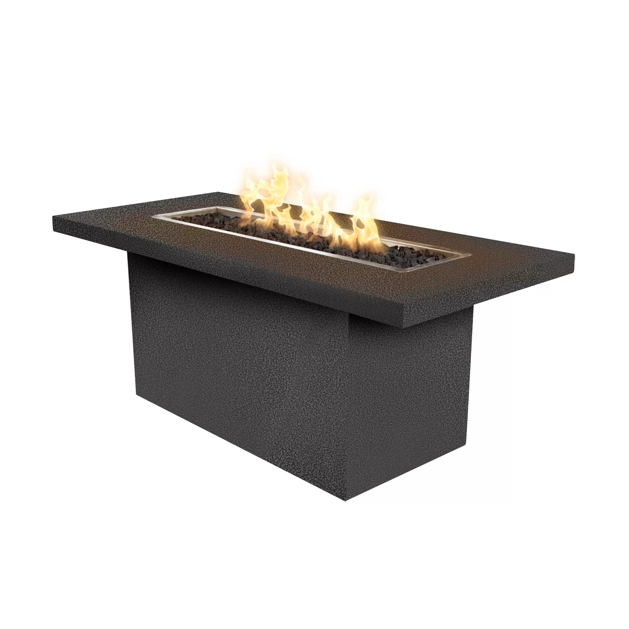 The Outdoor Plus Bella Linear Fire Table - Metal Collection