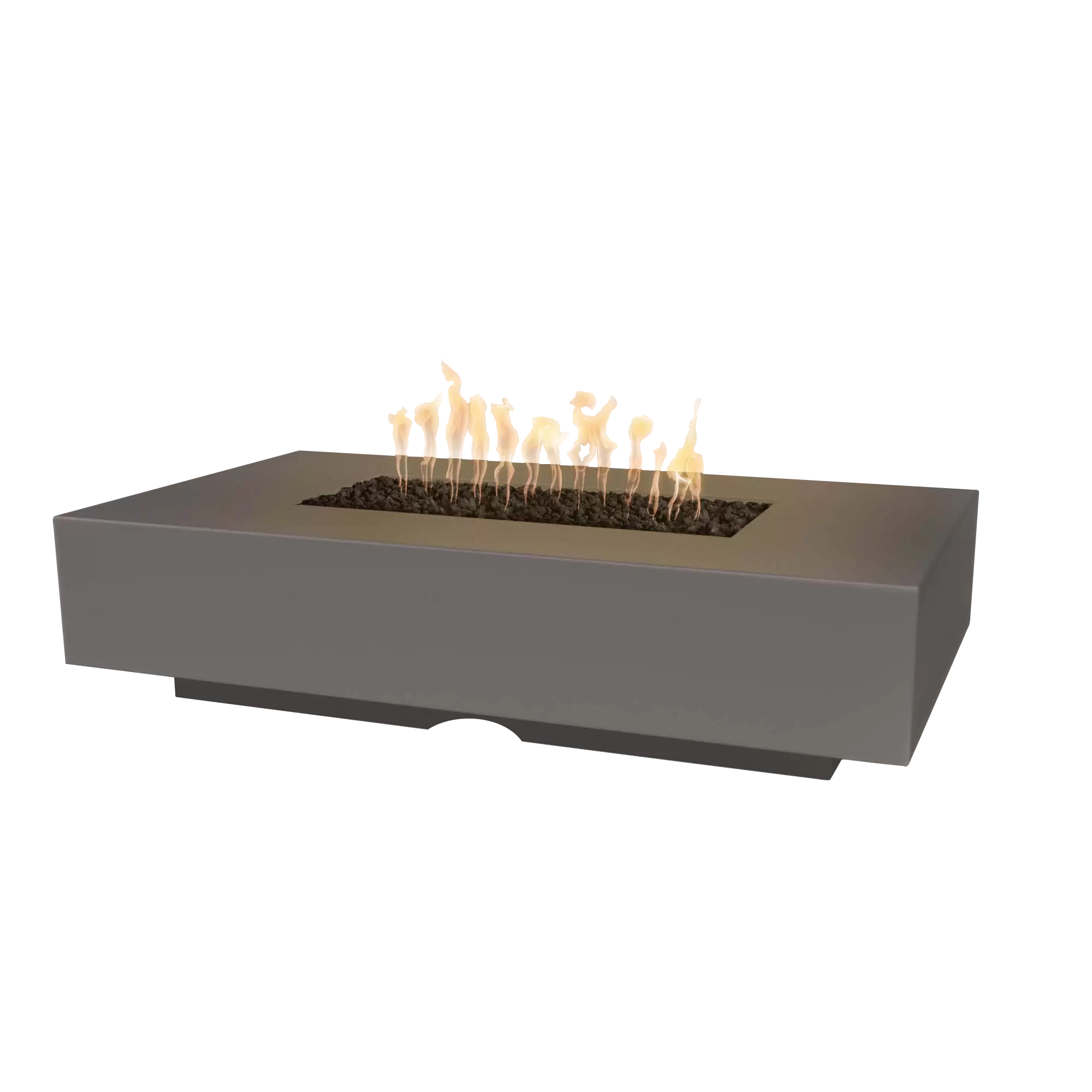 The Outdoor Plus Cabo Linear Fire Pit - GFRC Concrete