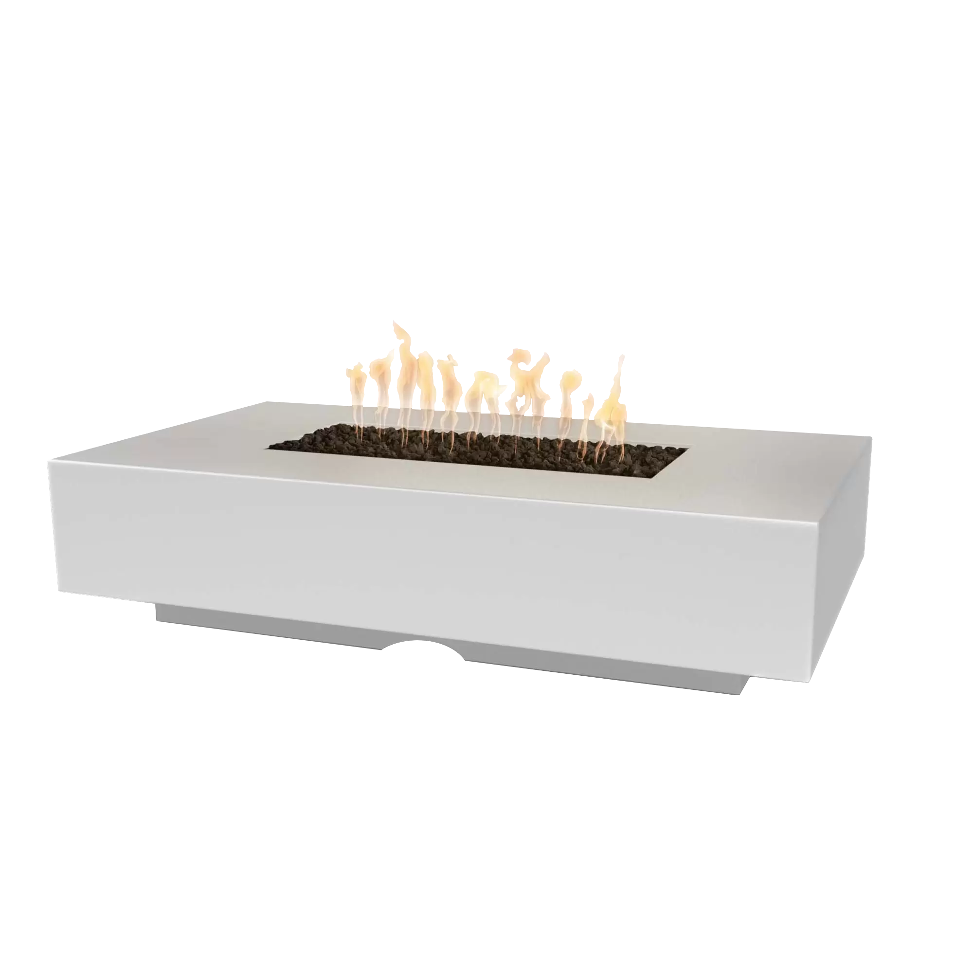 The Outdoor Plus Cabo Linear Fire Pit - GFRC Concrete