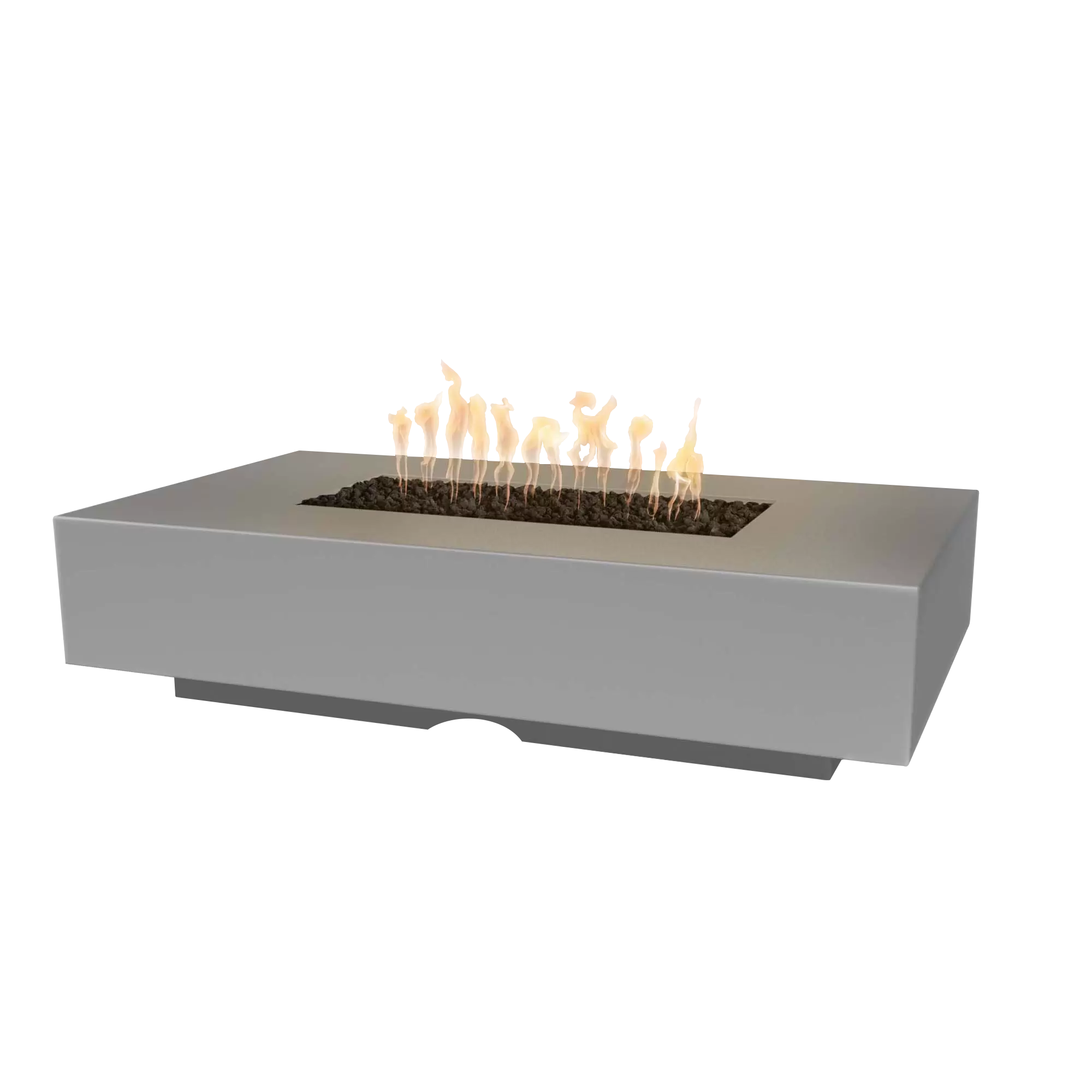 The Outdoor Plus Cabo Linear Fire Pit - GFRC Concrete