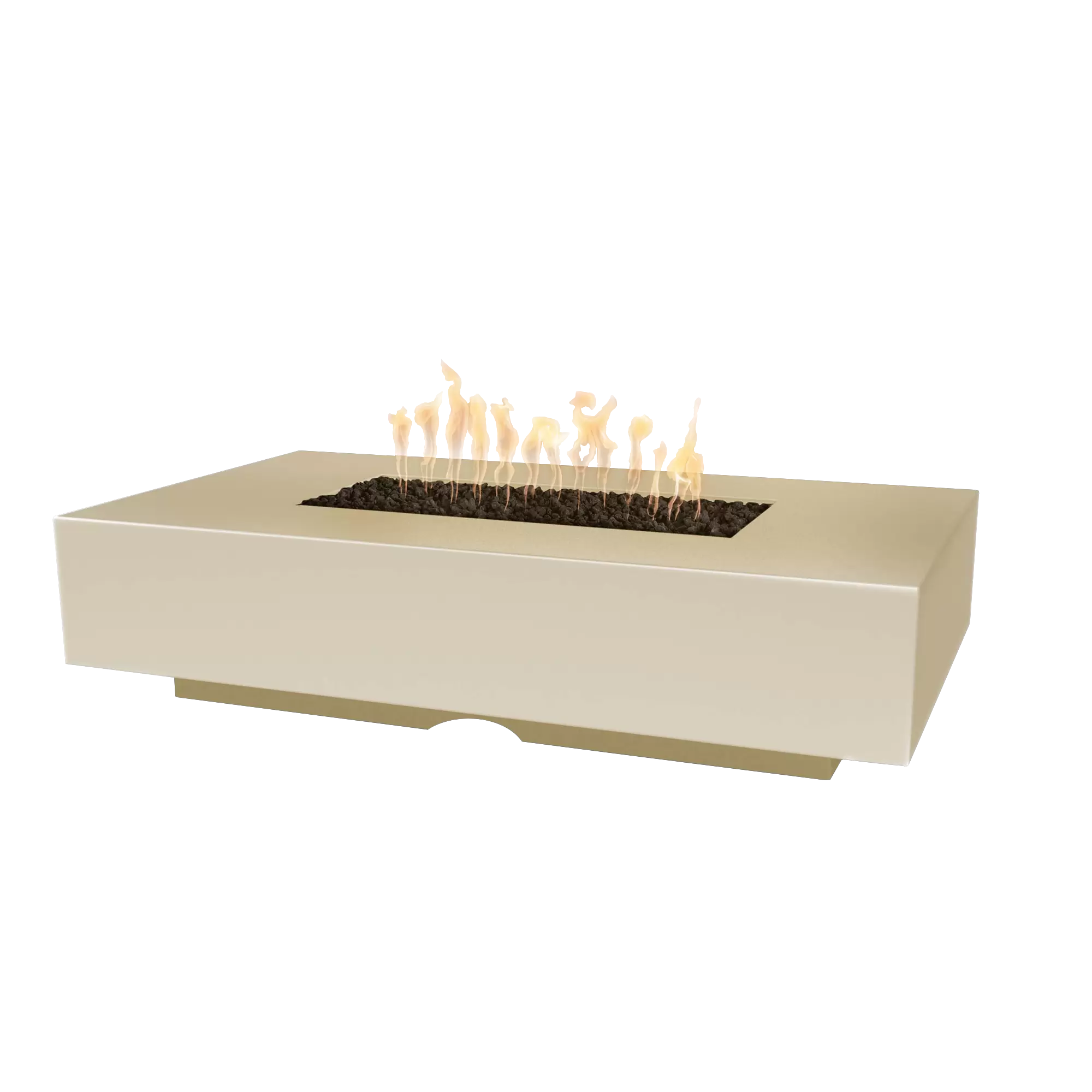 The Outdoor Plus Cabo Linear Fire Pit - GFRC Concrete