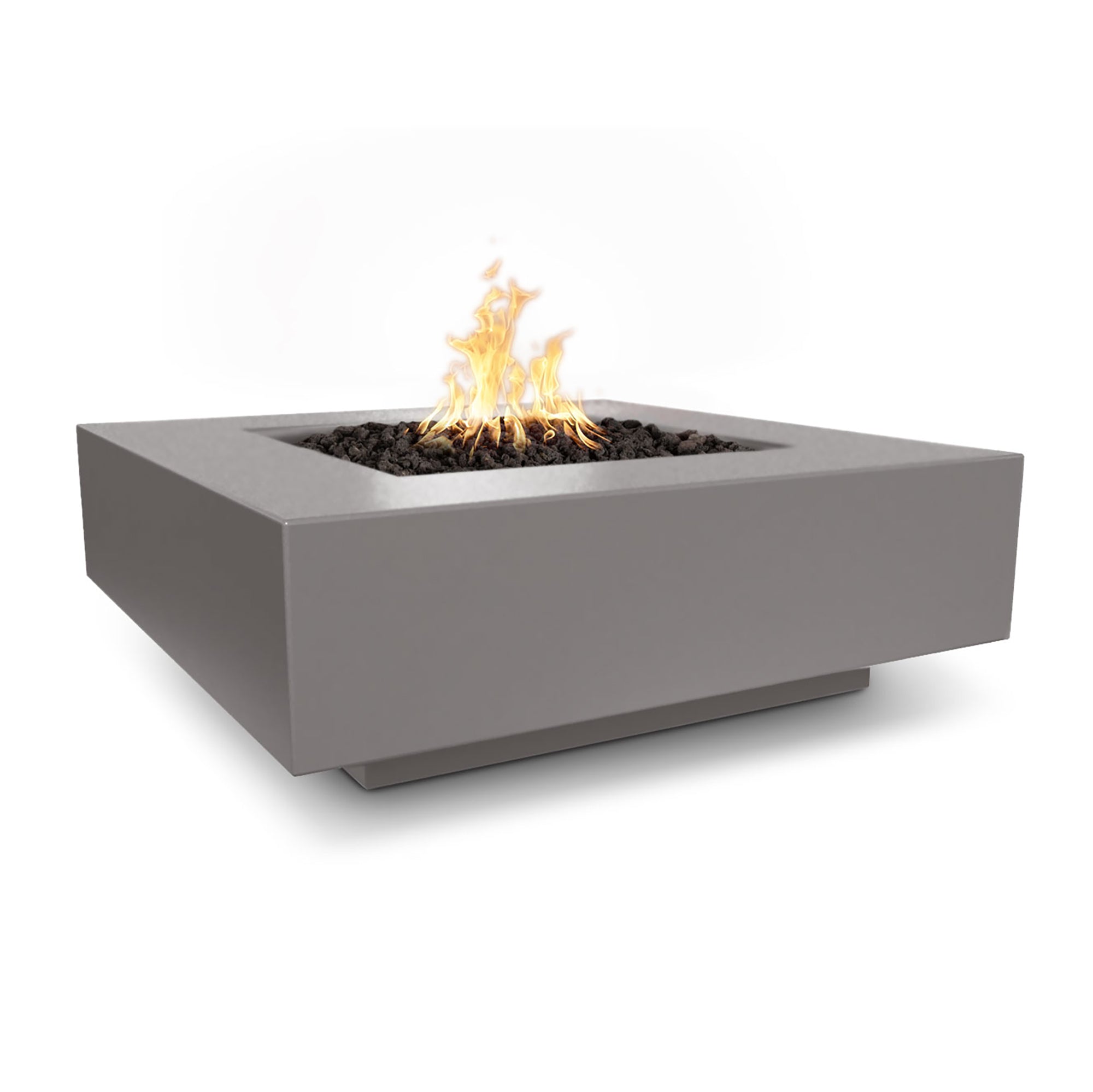 The Outdoor Plus Cabo Square Fire Pit - GFRC Concrete