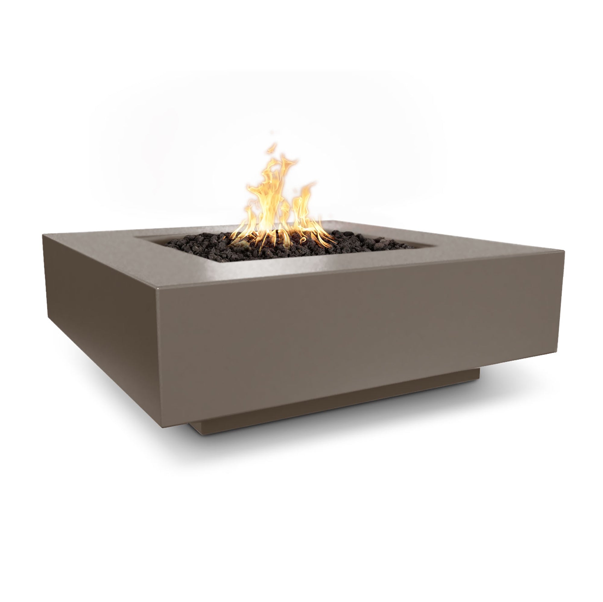 The Outdoor Plus Cabo Square Fire Pit - GFRC Concrete