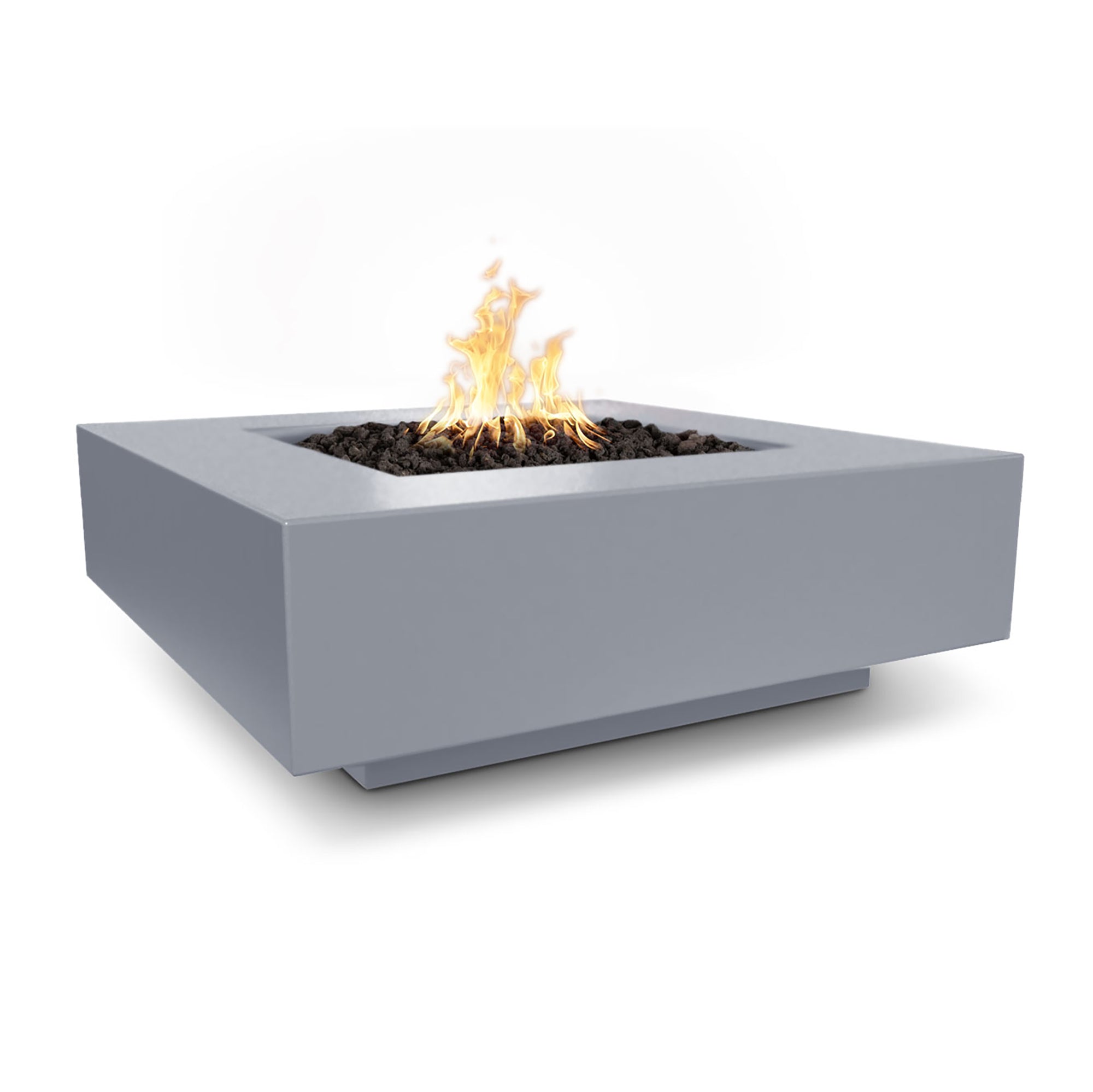 The Outdoor Plus Cabo Square Fire Pit - GFRC Concrete