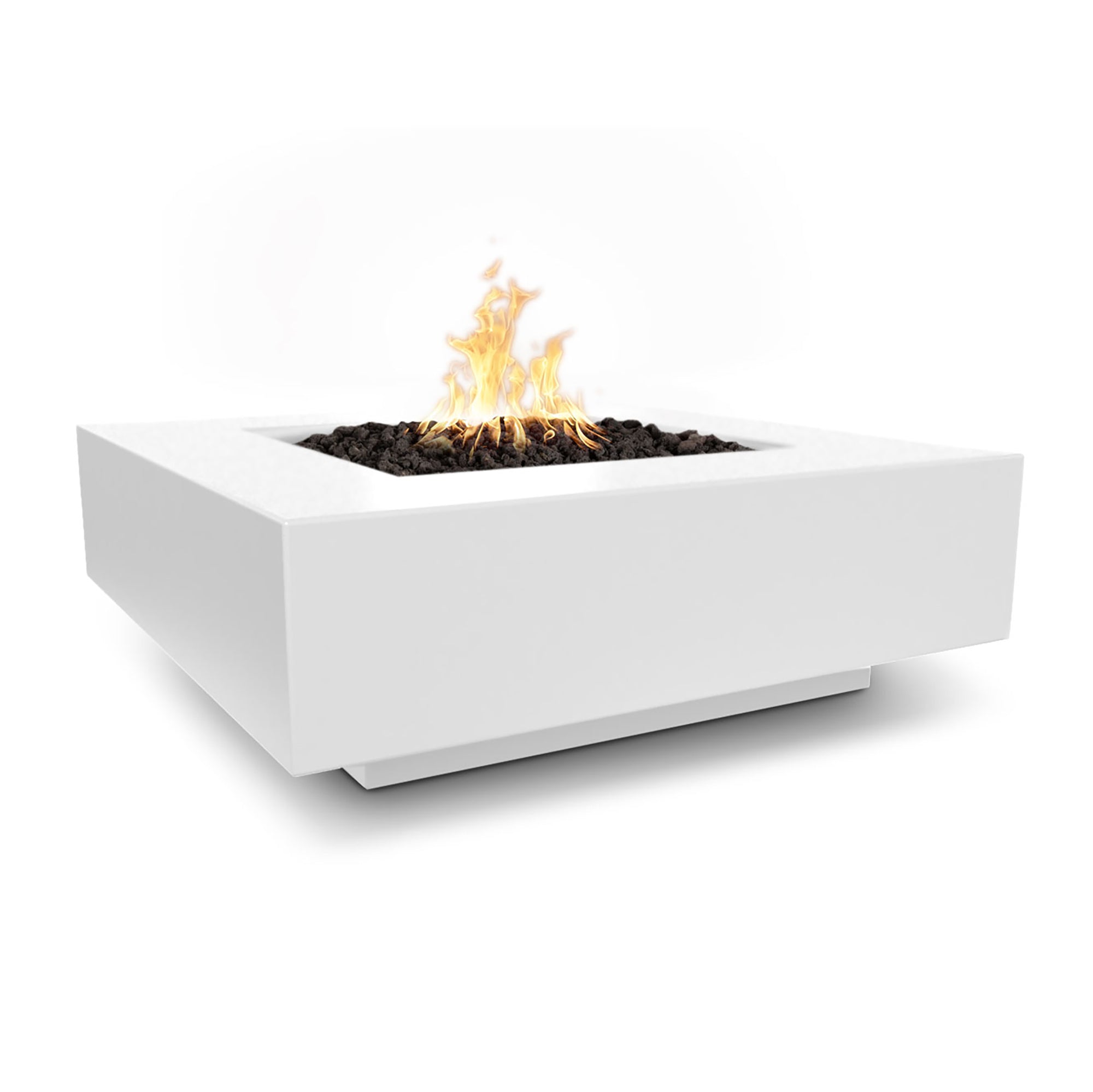 The Outdoor Plus Cabo Square Fire Pit - GFRC Concrete