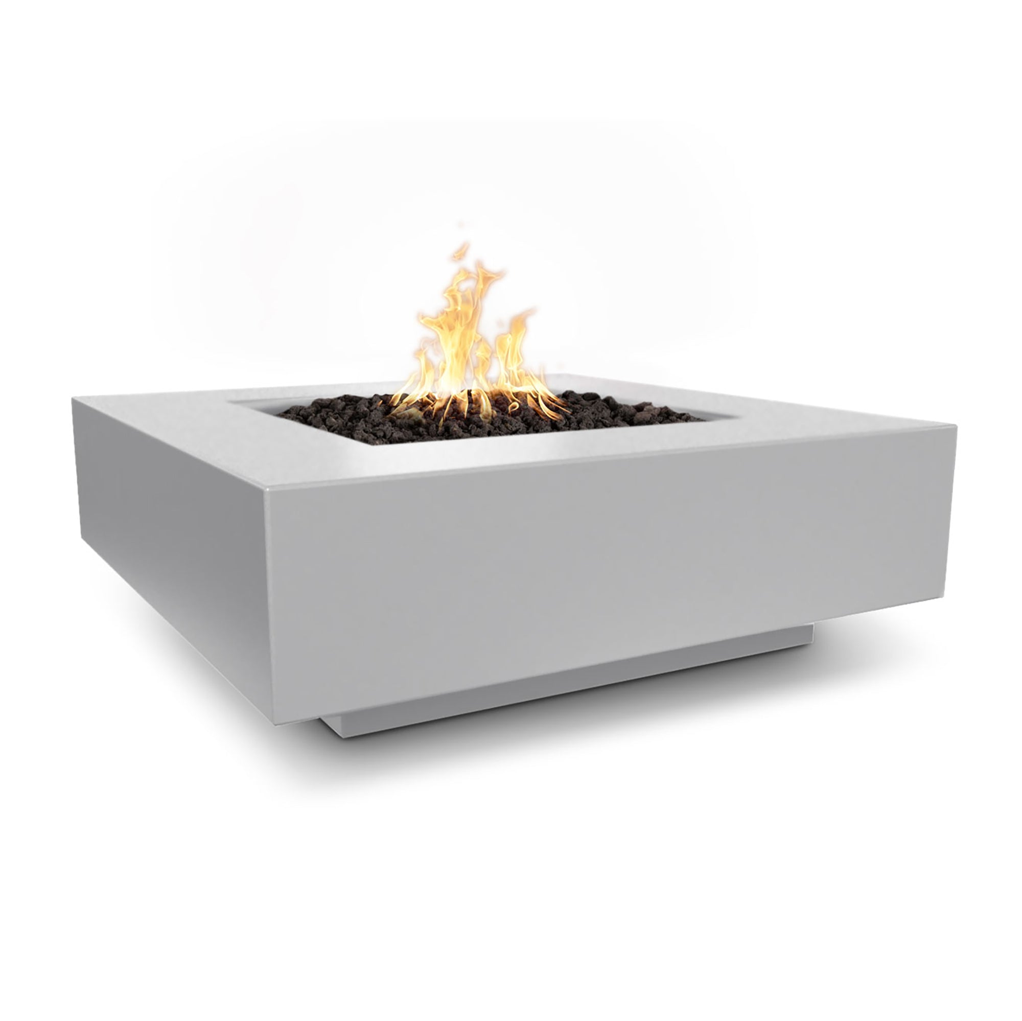 The Outdoor Plus Cabo Square Fire Pit - GFRC Concrete