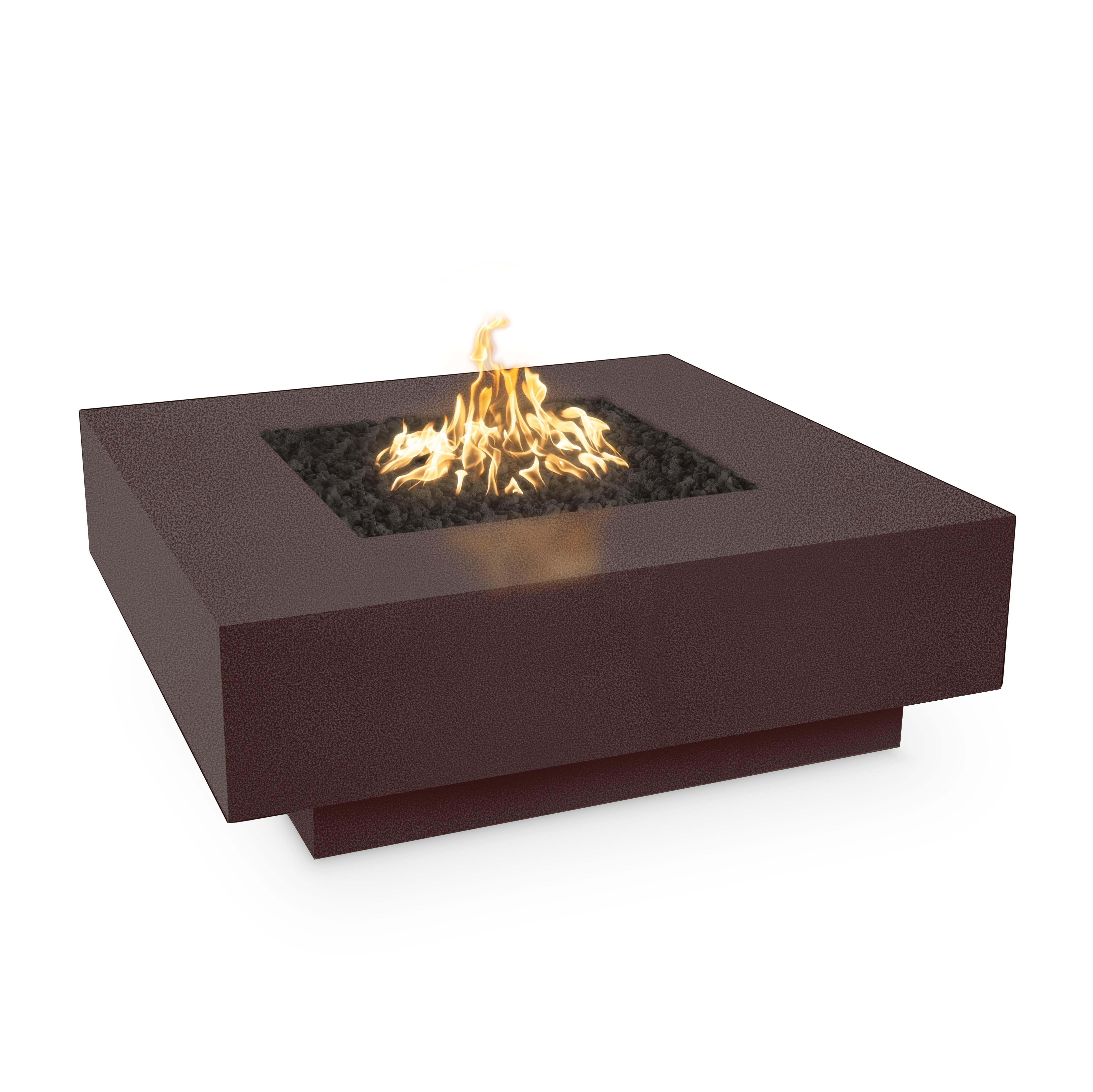 The Outdoor Plus Cabo Square Fire Pit - Metal Powder Coat