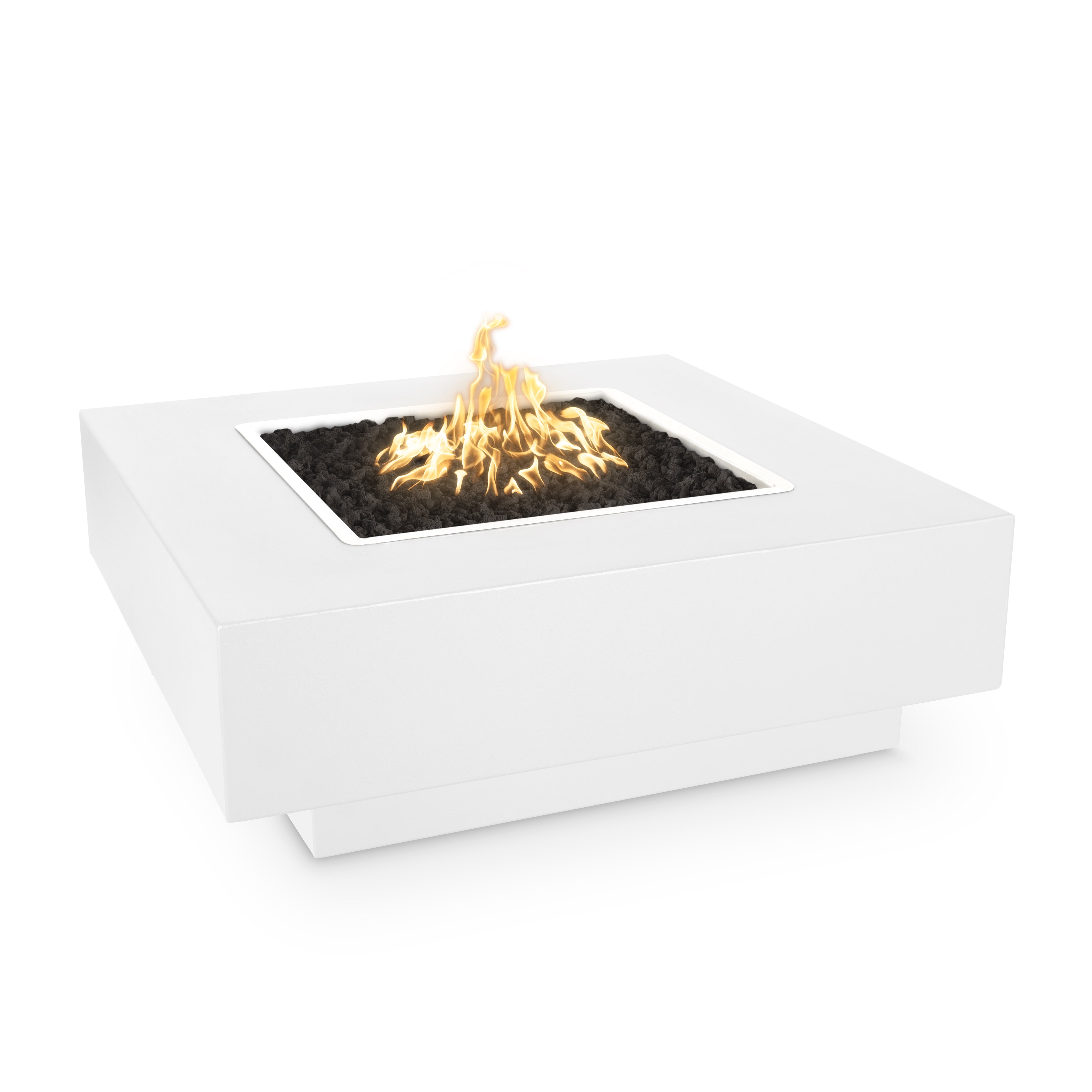 The Outdoor Plus Cabo Square Fire Pit - Metal Powder Coat