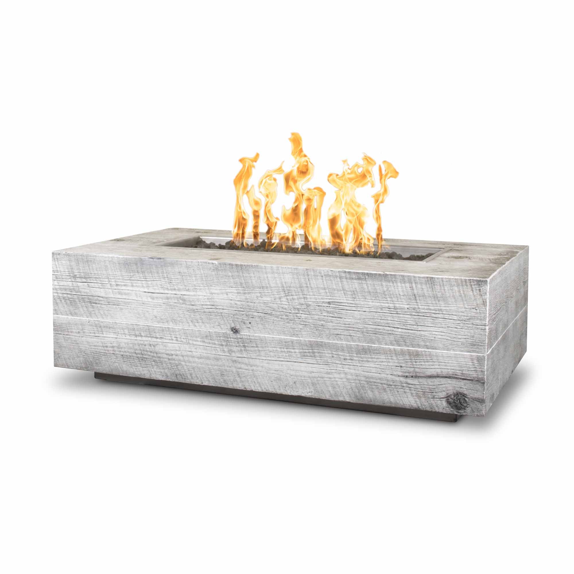 The Outdoor Plus Coronado Fire Pit - GFRC Woodgrain
