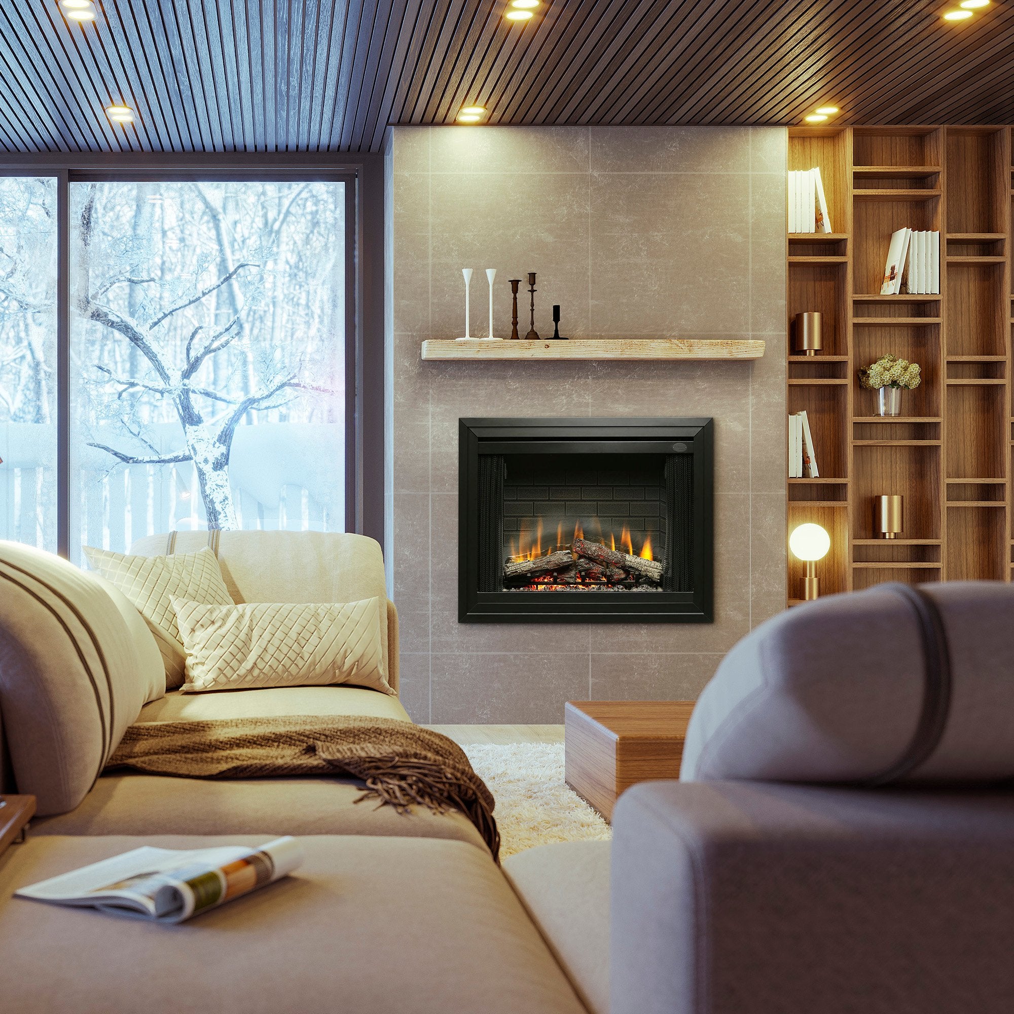 Dimplex BF Deluxe Built-In Electric Firebox