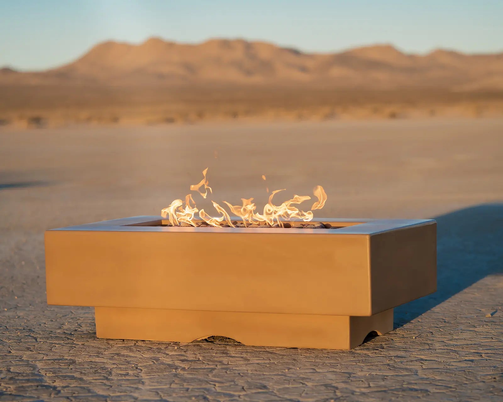 The Outdoor Plus Del Mar Fire Pit - GFRC Concrete