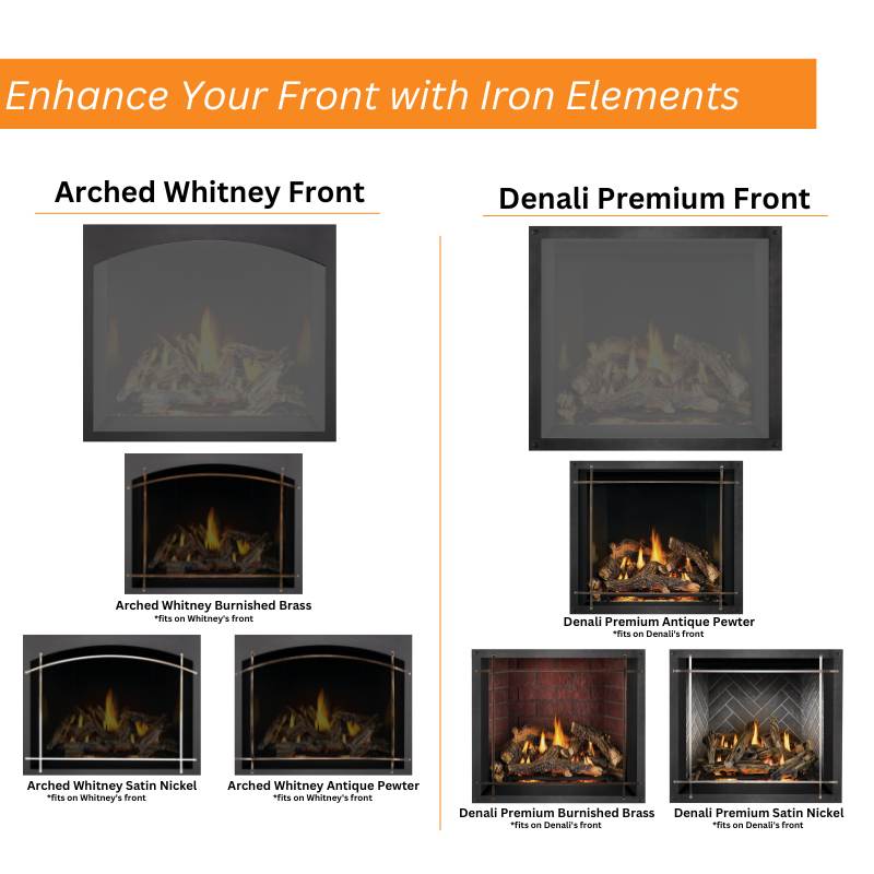 Napoleon Elevation X 42" Direct Vent Gas Fireplace