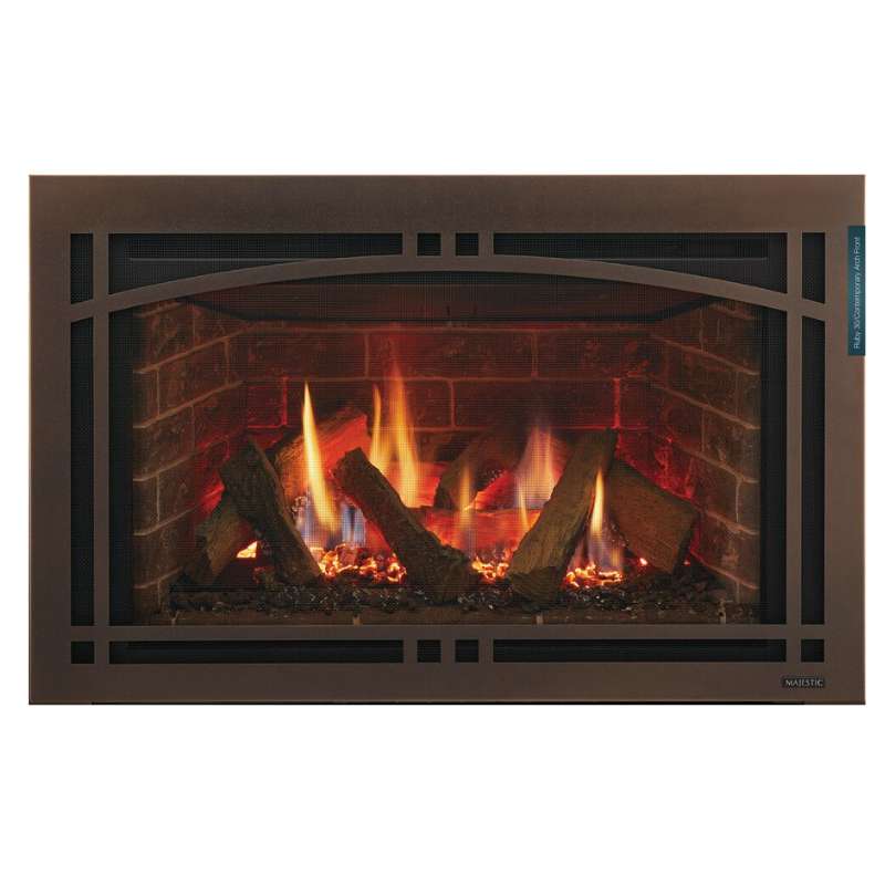 Majestic Ruby 25" Direct Vent Gas Insert
