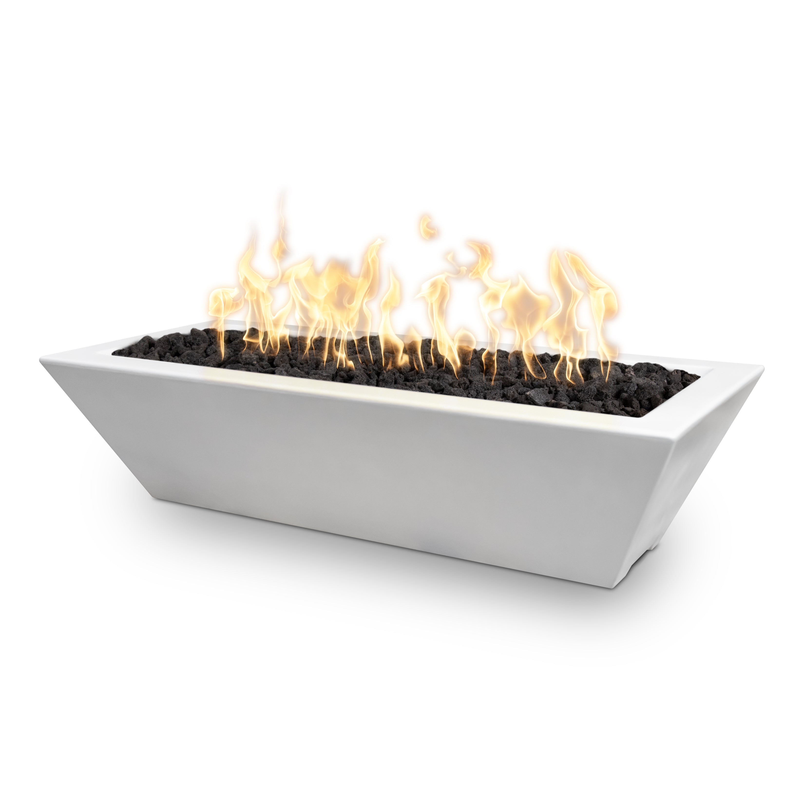 The Outdoor Plus Maya Fire Bowl - Linear Powder Coat