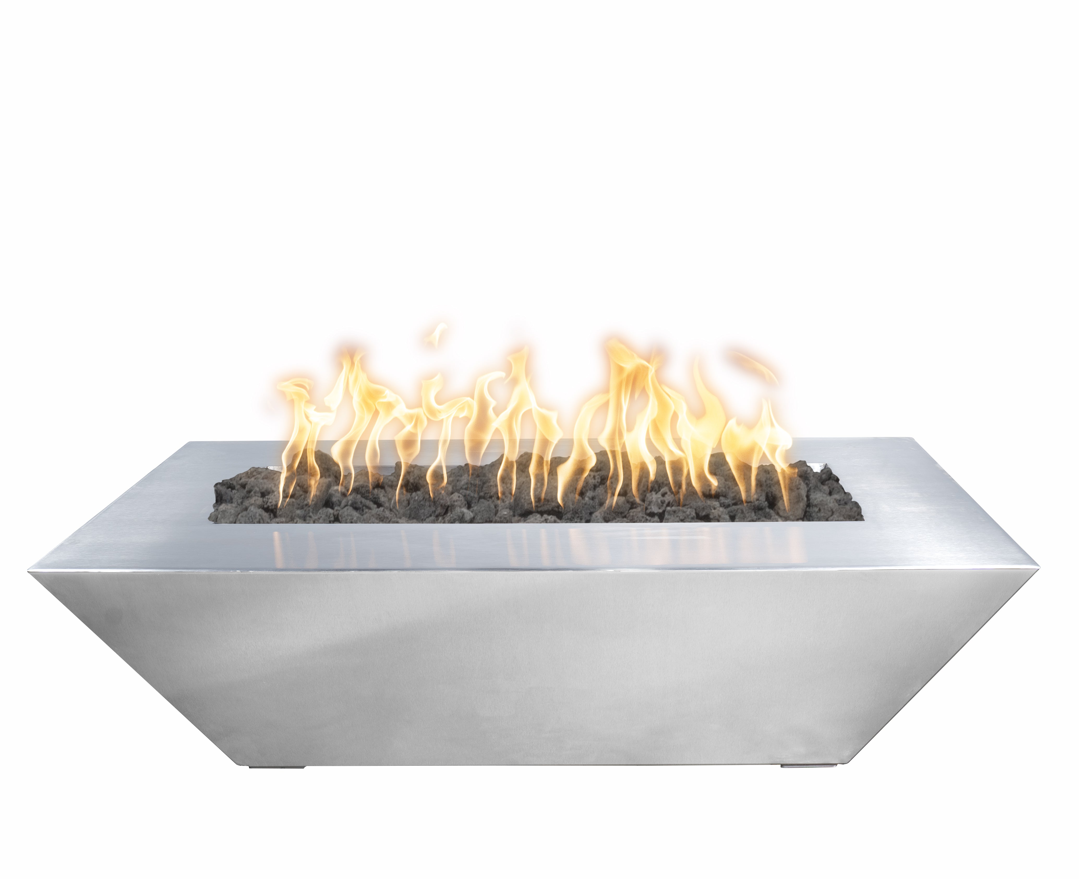 The Outdoor Plus Maya Fire Bowl - Linear Metal Collection