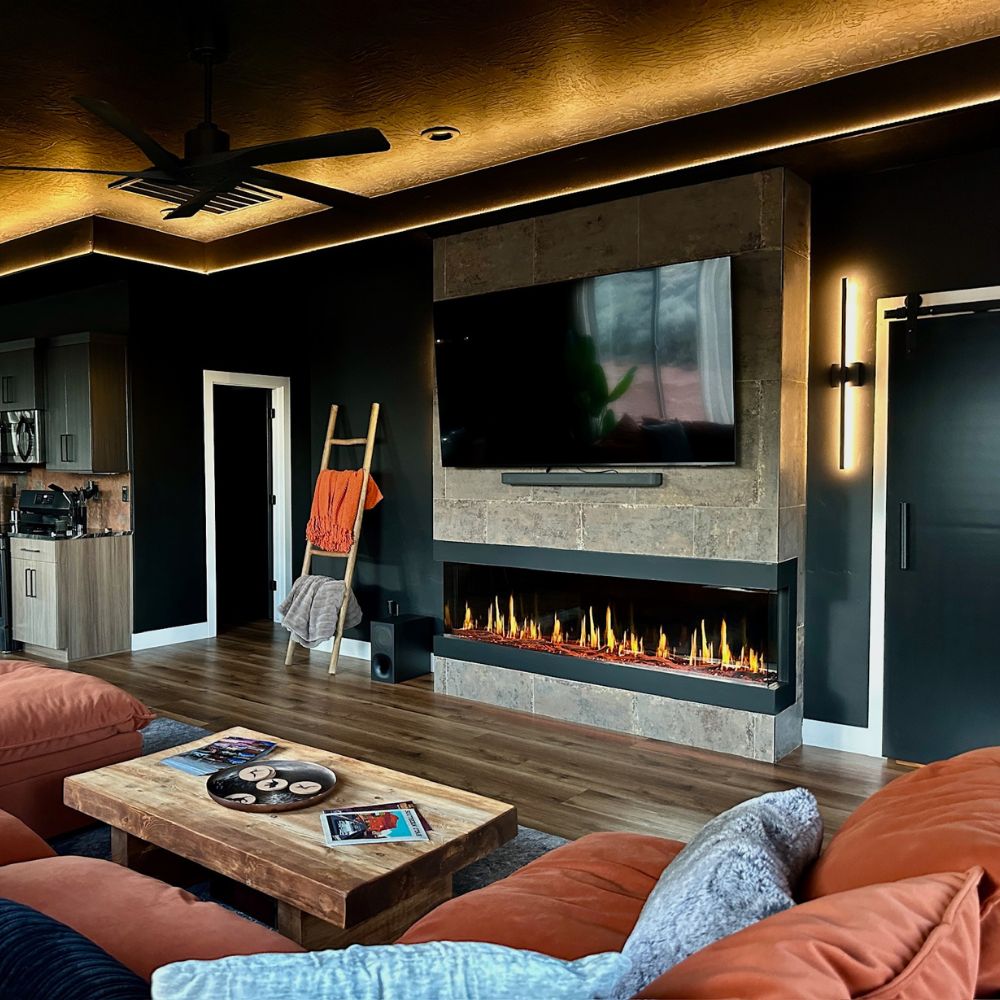 Modern Flames Orion in Living Room