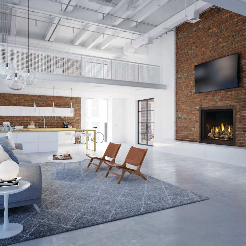 Napoleon Elevation X 42" Direct Vent Gas Fireplace