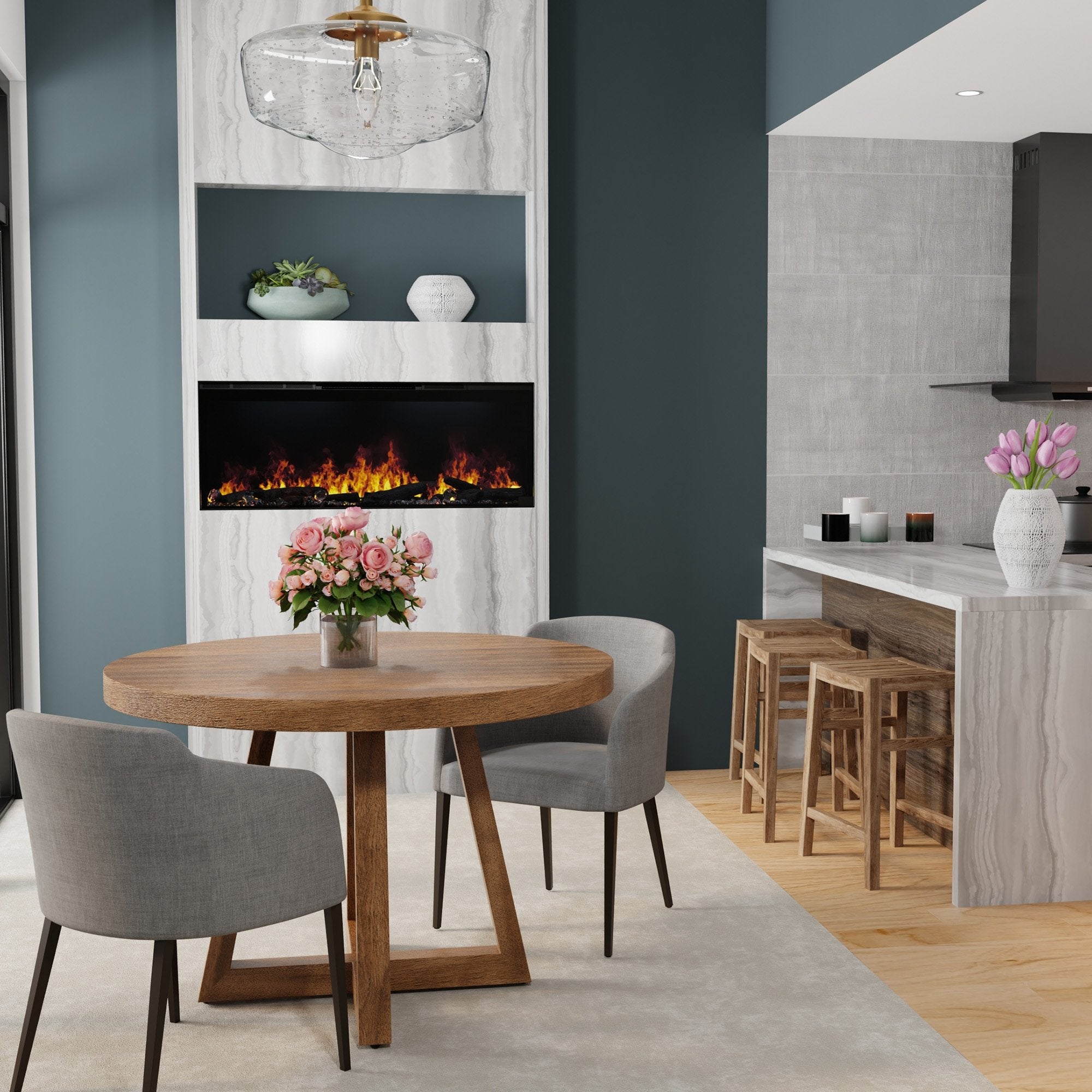 Dimplex Optimyst Linear Water Vapor Electric Fireplace