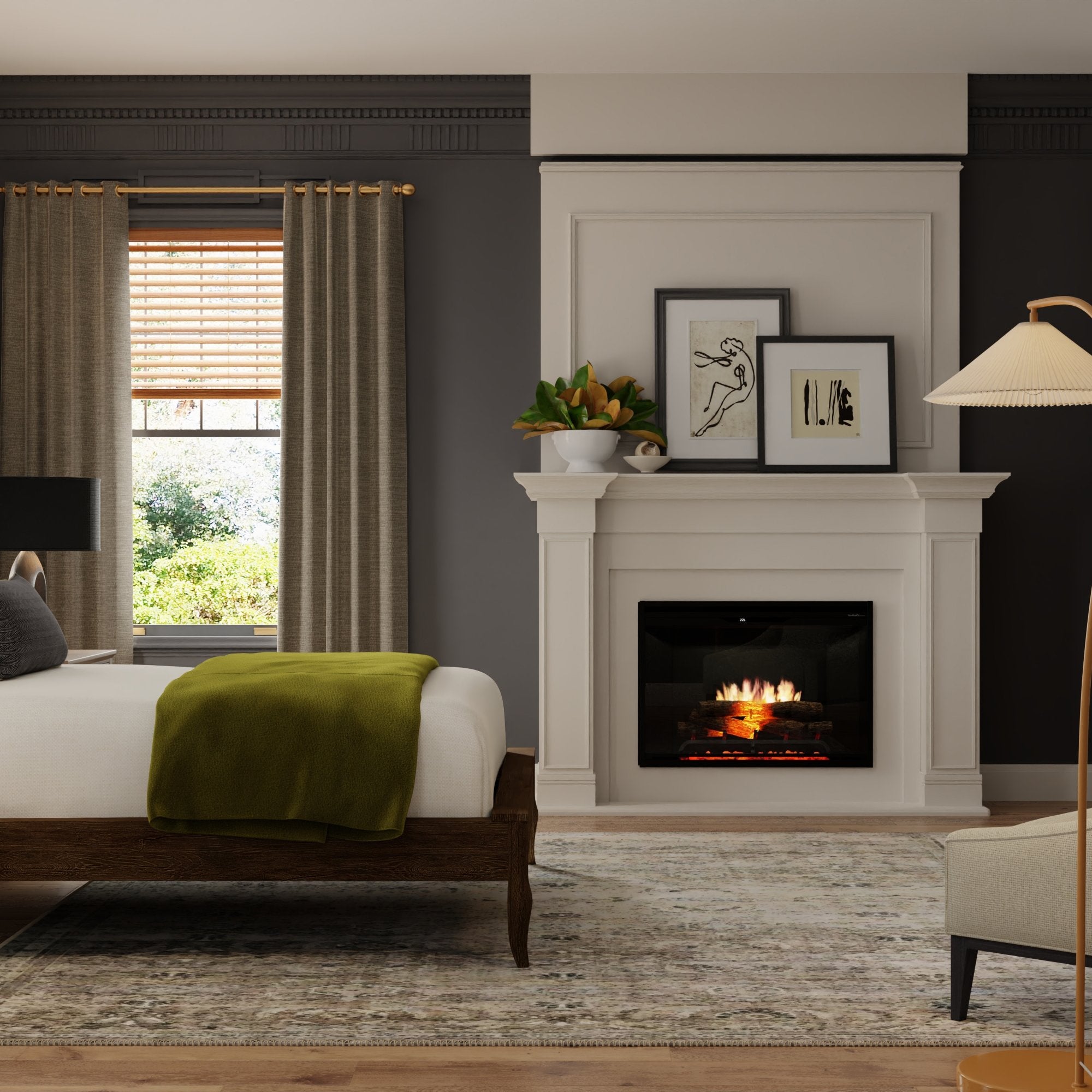 Dimplex Revillusion Built-In Firebox