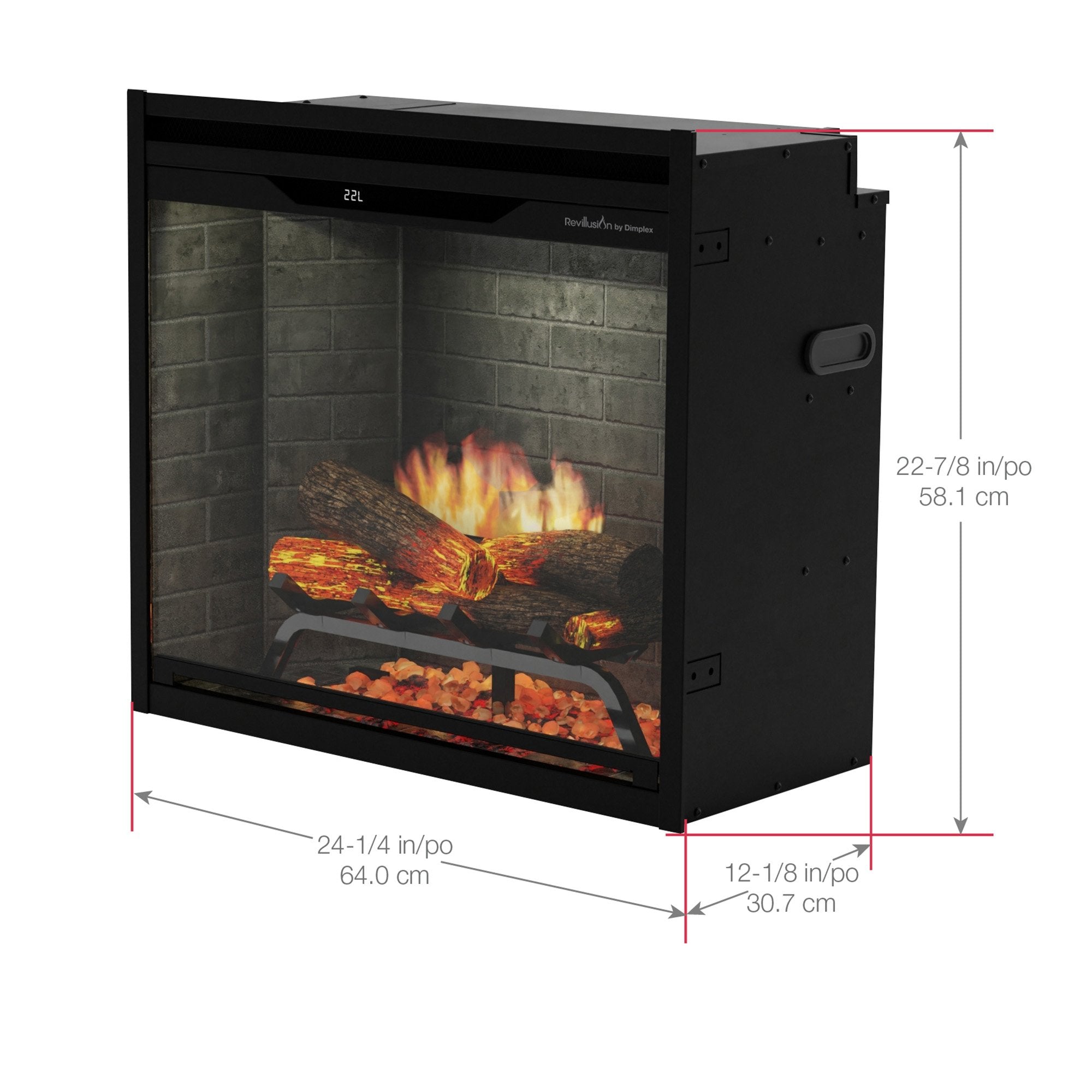 Dimplex Revillusion Built-In Firebox
