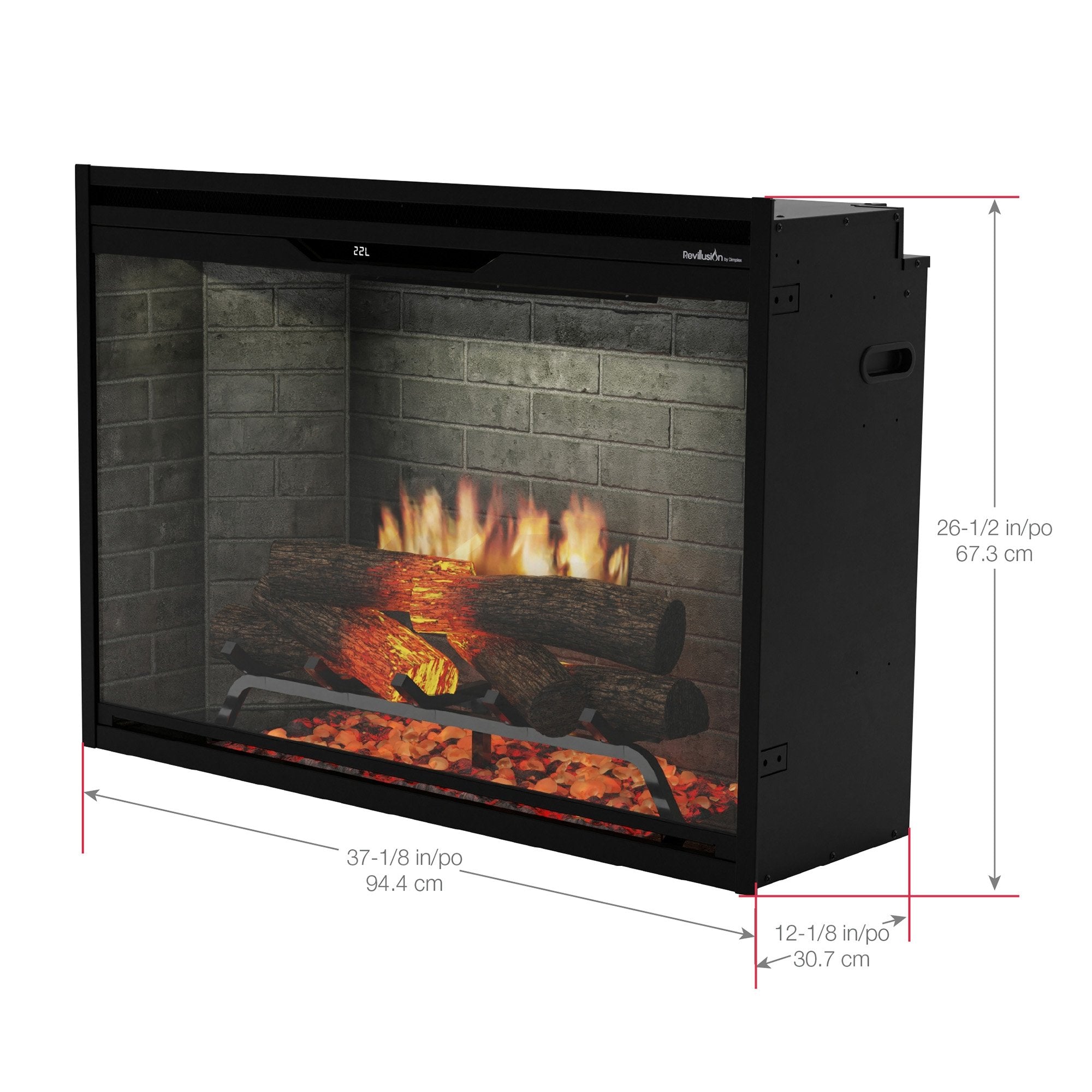 Dimplex Revillusion Built-In Firebox