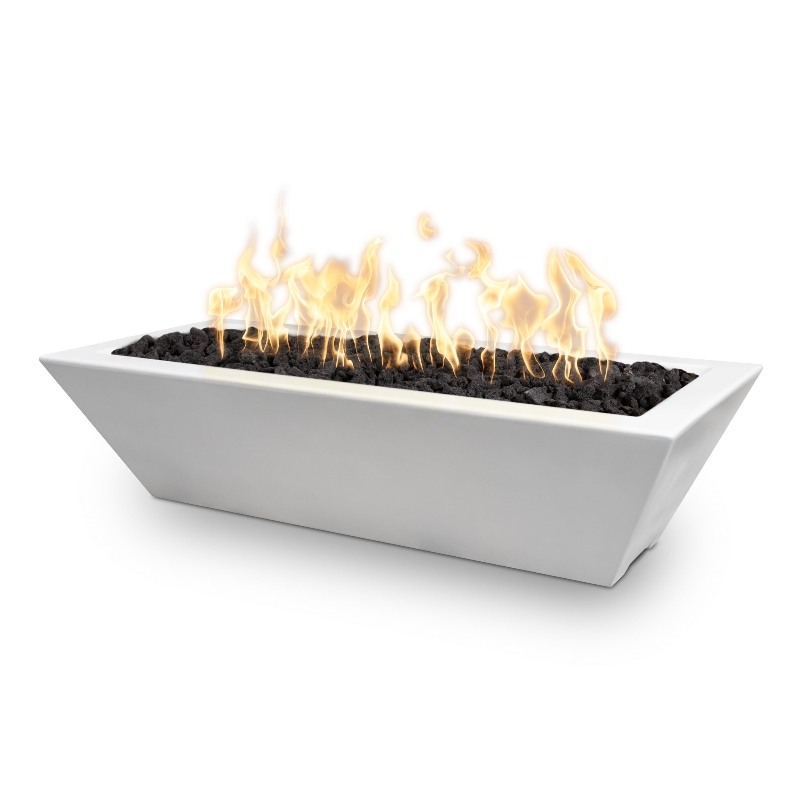 The Outdoor Plus Maya Fire Bowl – Linear GFRC