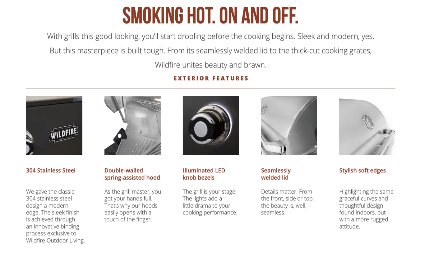 Wildfire Ranch PRO 36" 3-Burner Stainless Steel Gas Grill