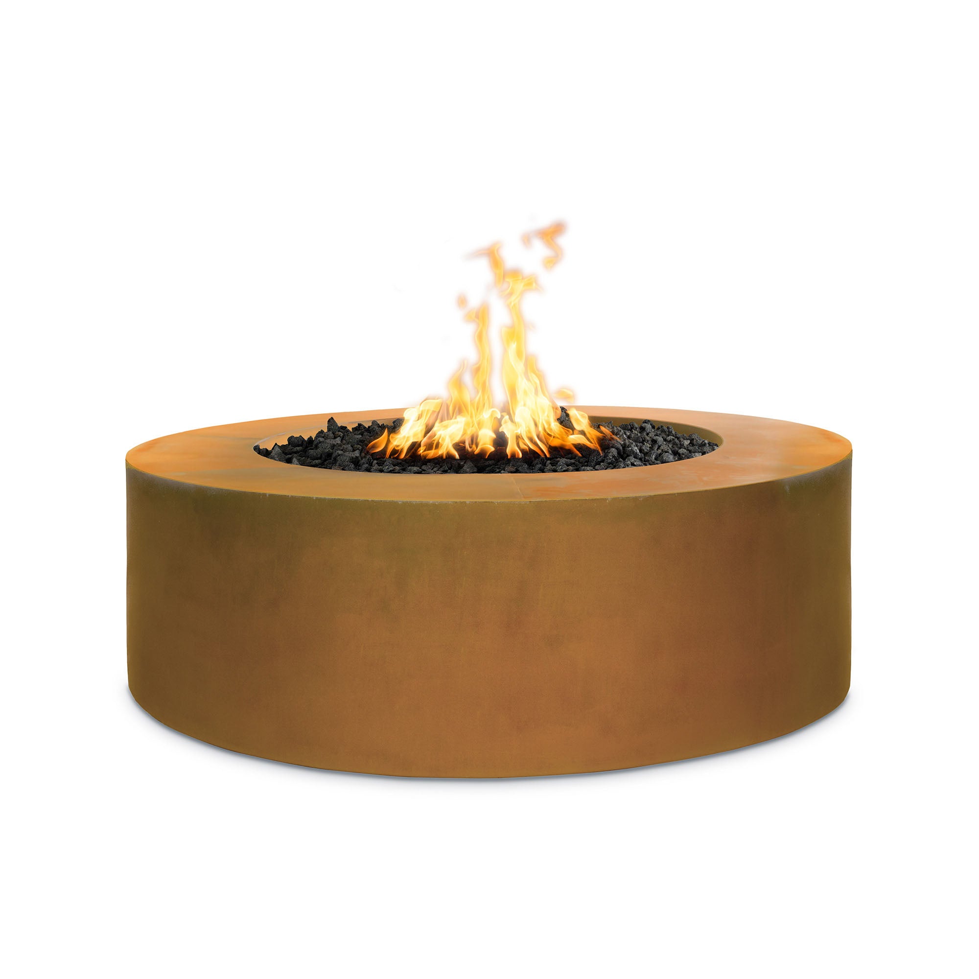 The Outdoor Plus Unity Fire Pit - Hammered Copper 18″ Tall
