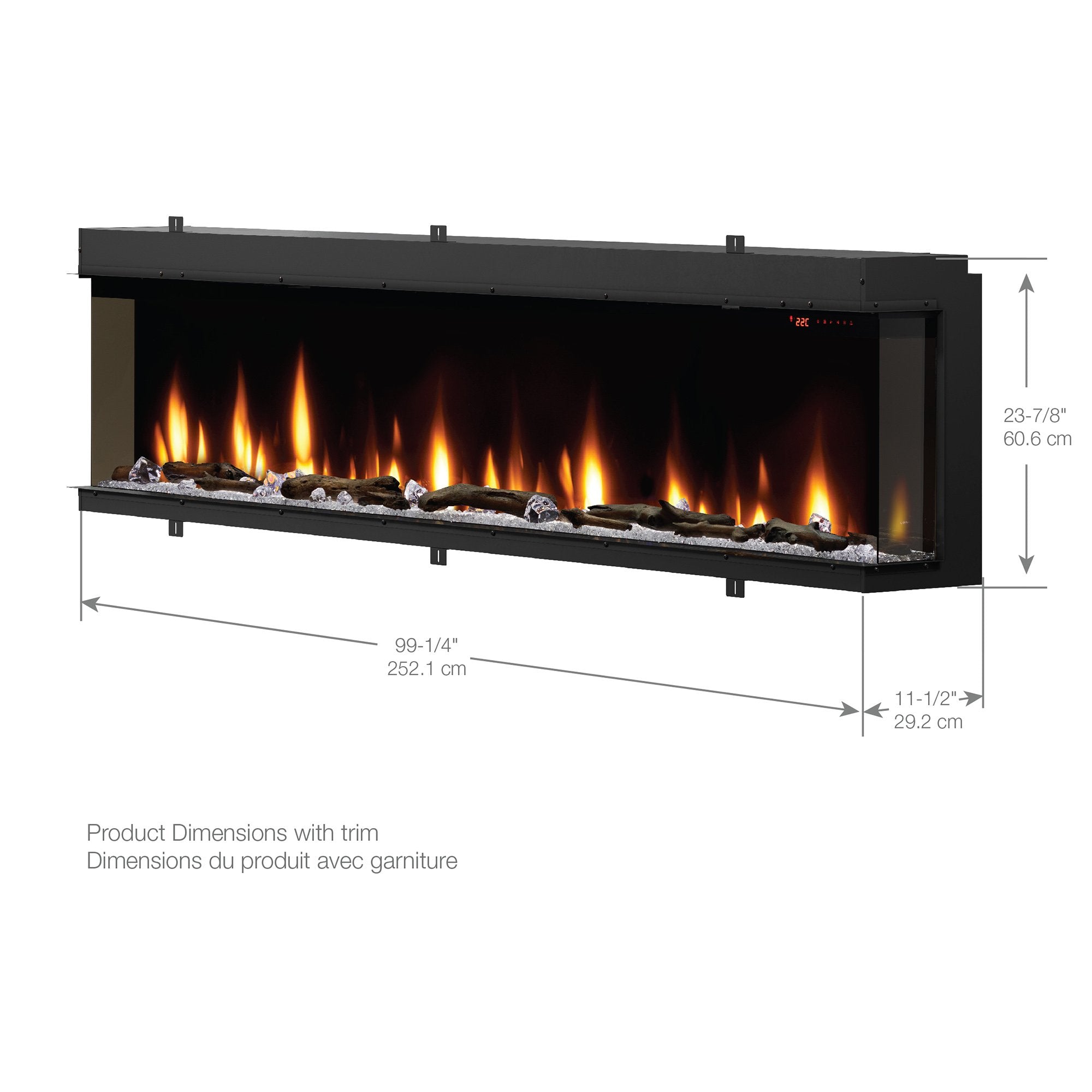 Dimplex Ignite Bold Built-In Linear Electric Fireplace