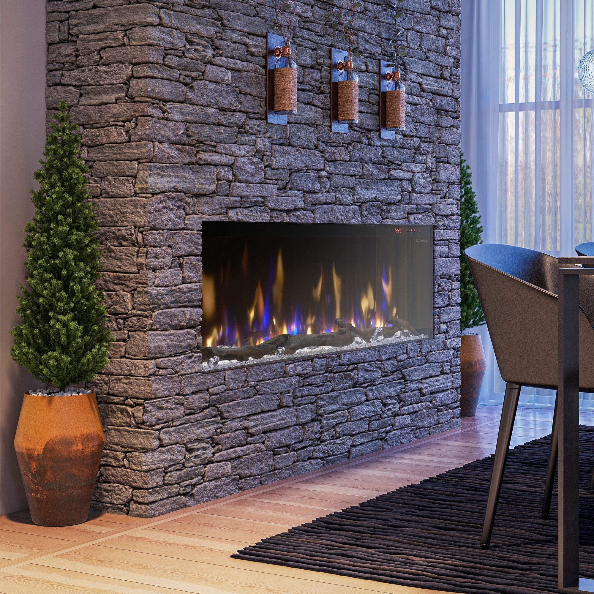 Dimplex Ignite Bold Built-In Linear Electric Fireplace