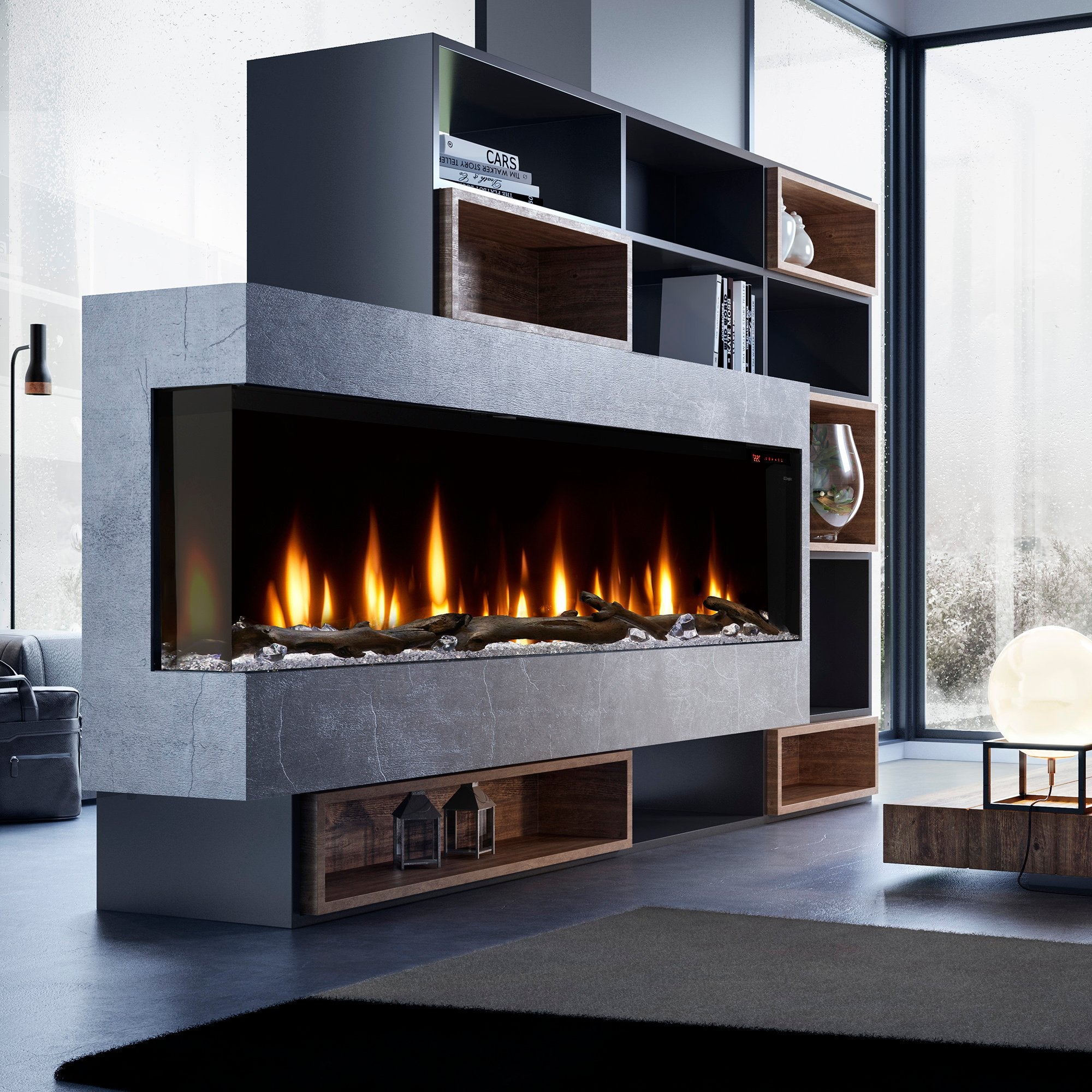 Dimplex Ignite Bold Built-In Linear Electric Fireplace