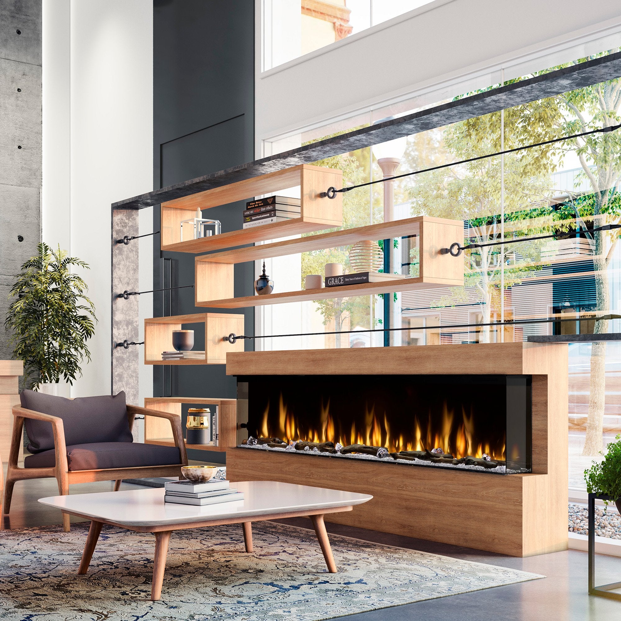 Dimplex Ignite Bold Built-In Linear Electric Fireplace