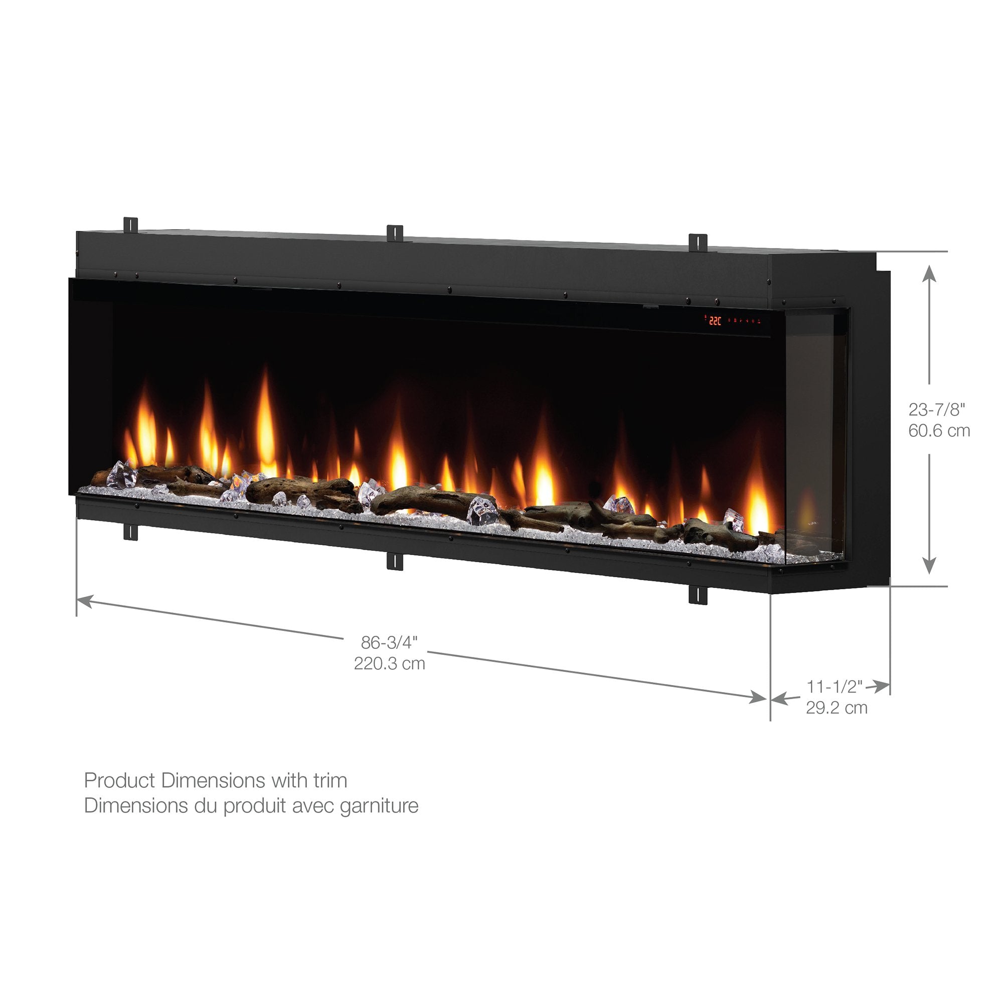 Dimplex Ignite Bold Built-In Linear Electric Fireplace