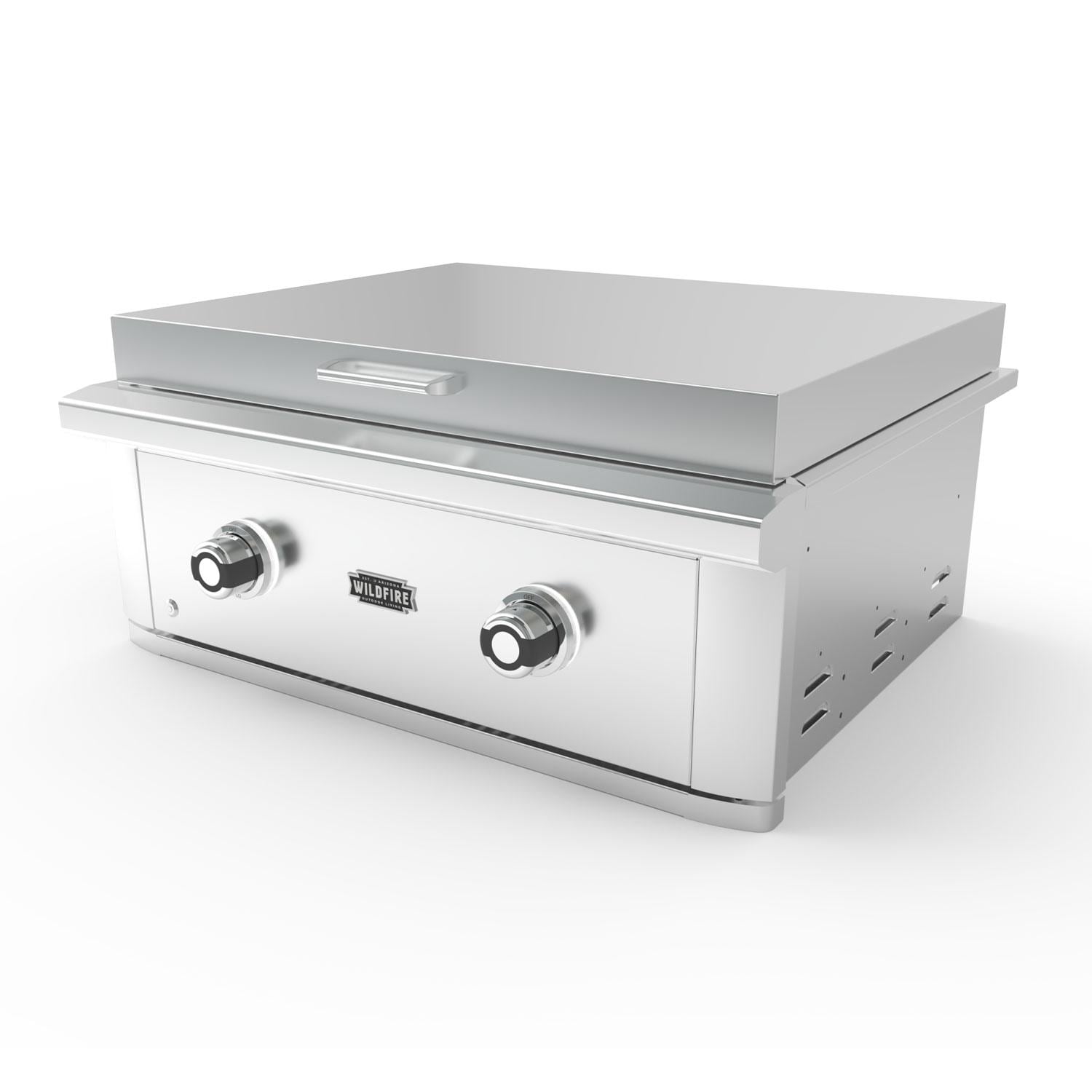 Wildfire Ranch PRO 30" 2-Burner Stainless Steel Gas Griddle