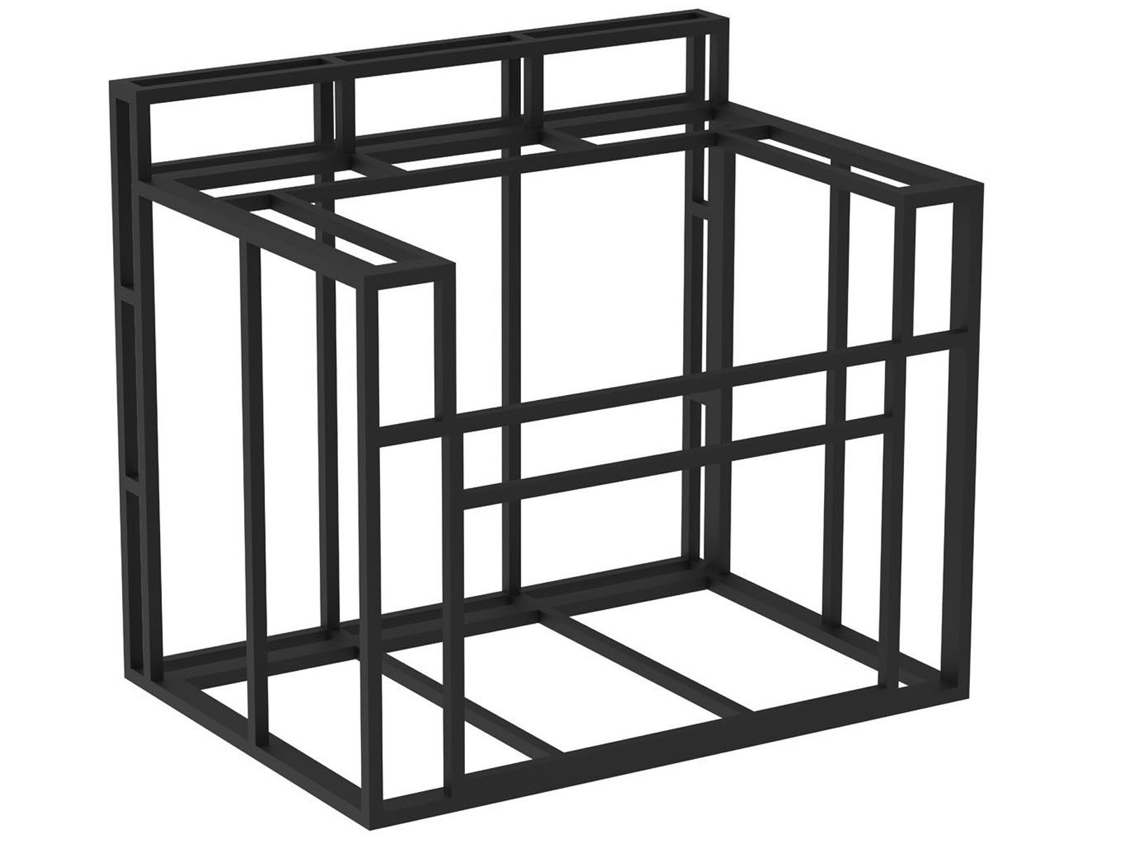 Videl KD Island Frame with Backsplash