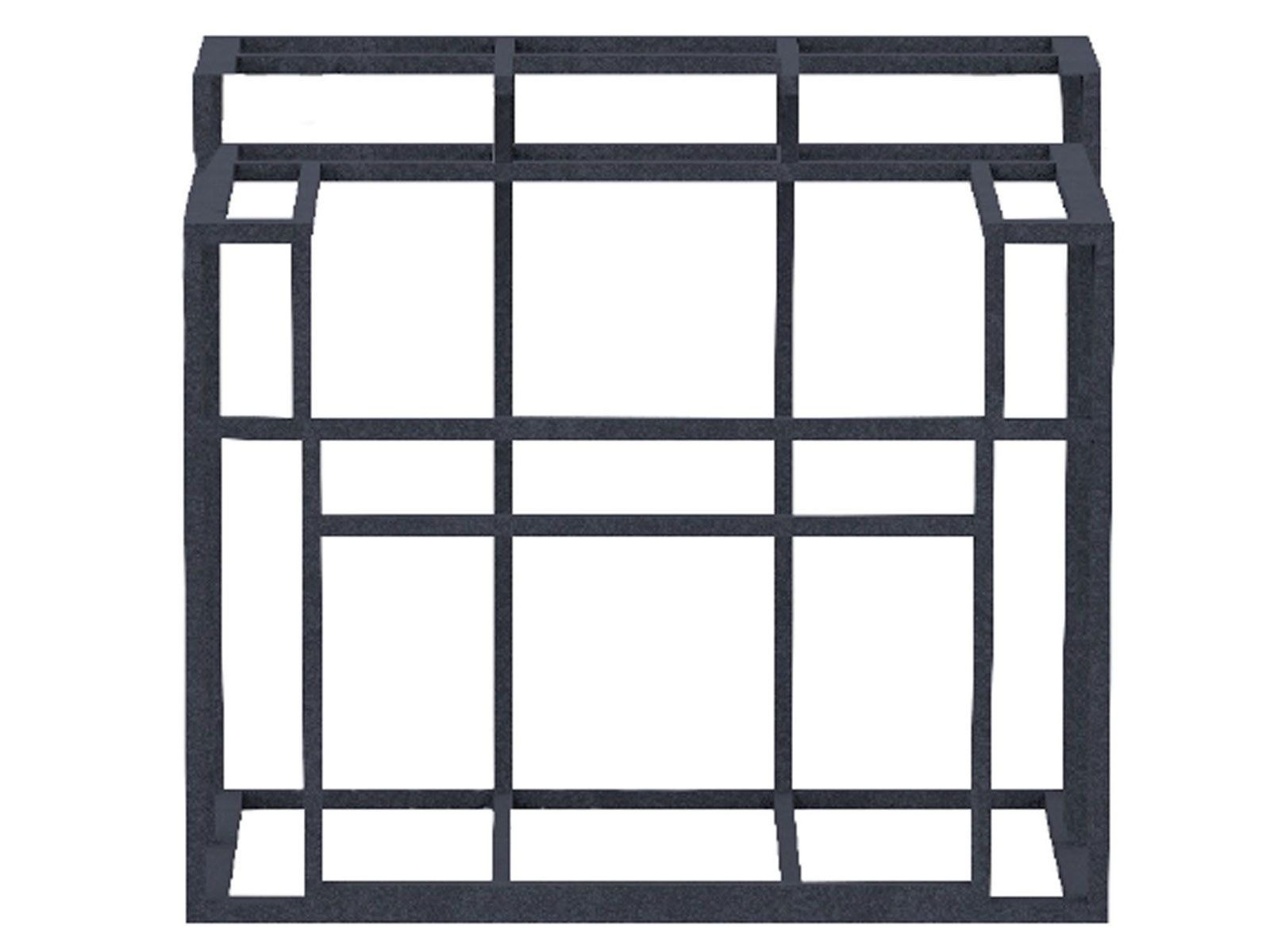 Videl KD Island Frame with Backsplash