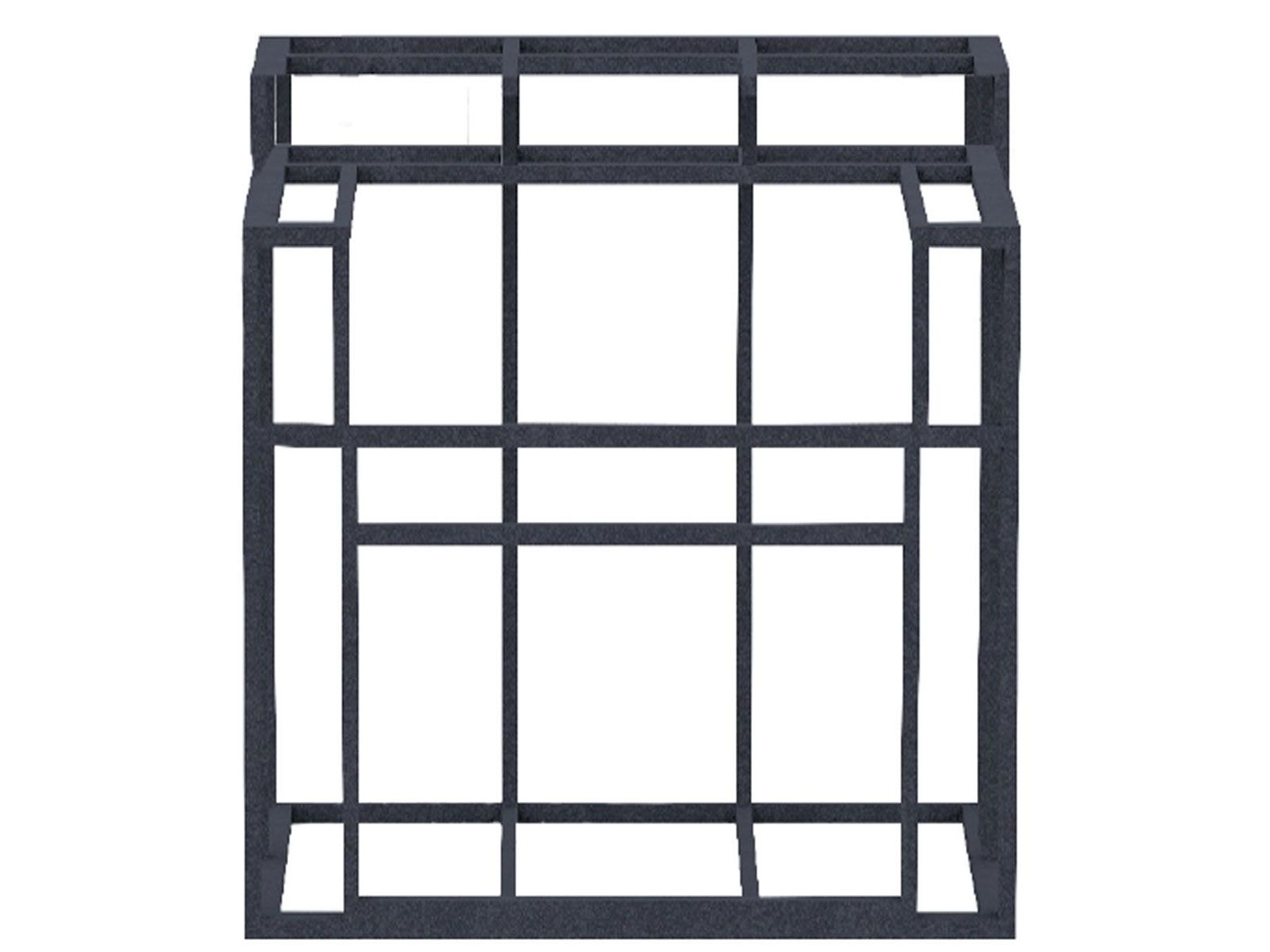 Videl KD Island Frame with Outdoor Kitchen Bar