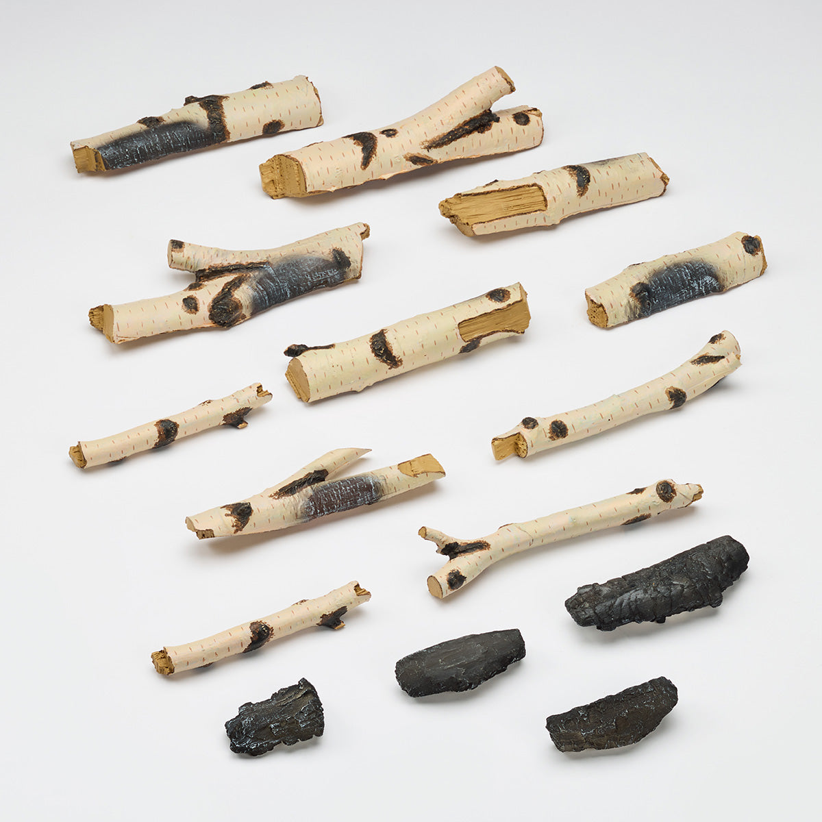 SimpliFire ShadowGlo High Definition Natural Birch Log Set