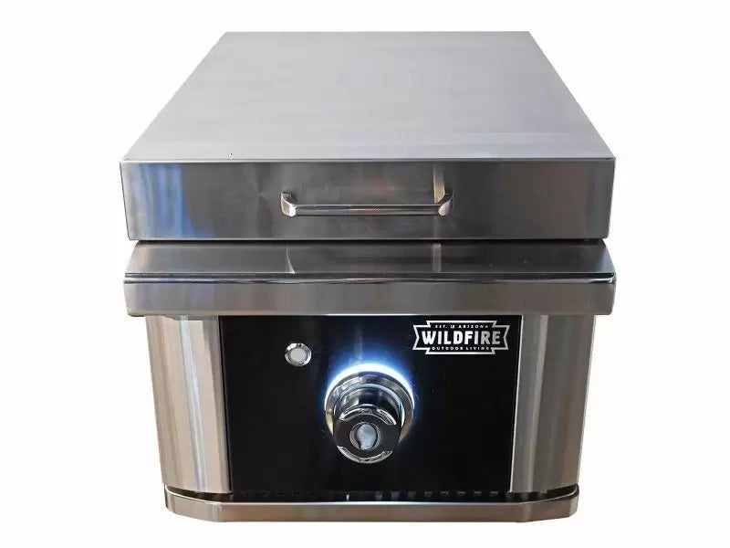 Wildfire Ranch Side 15" 1-Burner Stainless Steel Gas Griddle